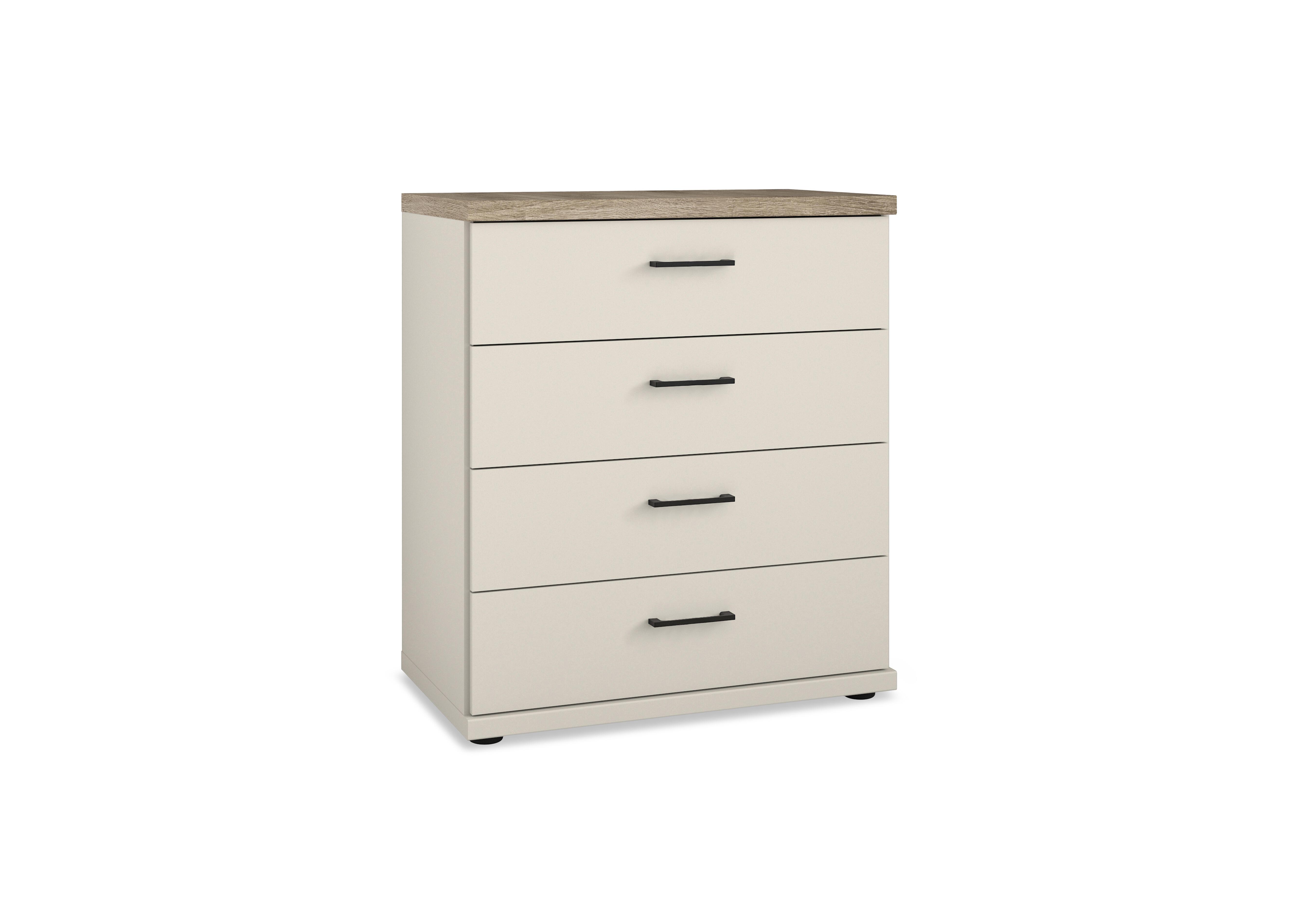 Adeline Wide 4 Drawer Chest in Champagne on Furniture Village