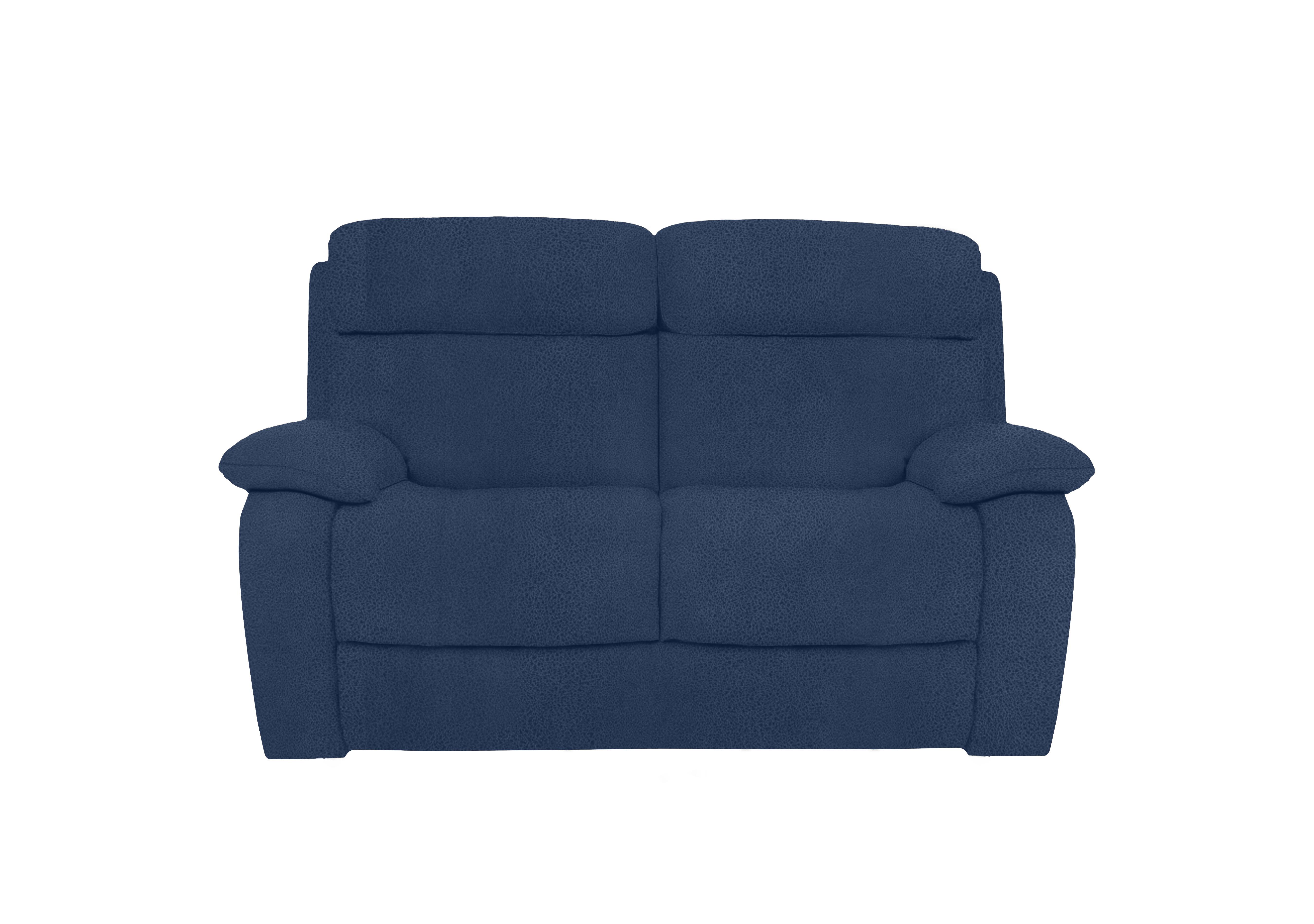 Moreno 2 Seater Fabric Sofa in Bfa-Blj-R10 Blue on Furniture Village