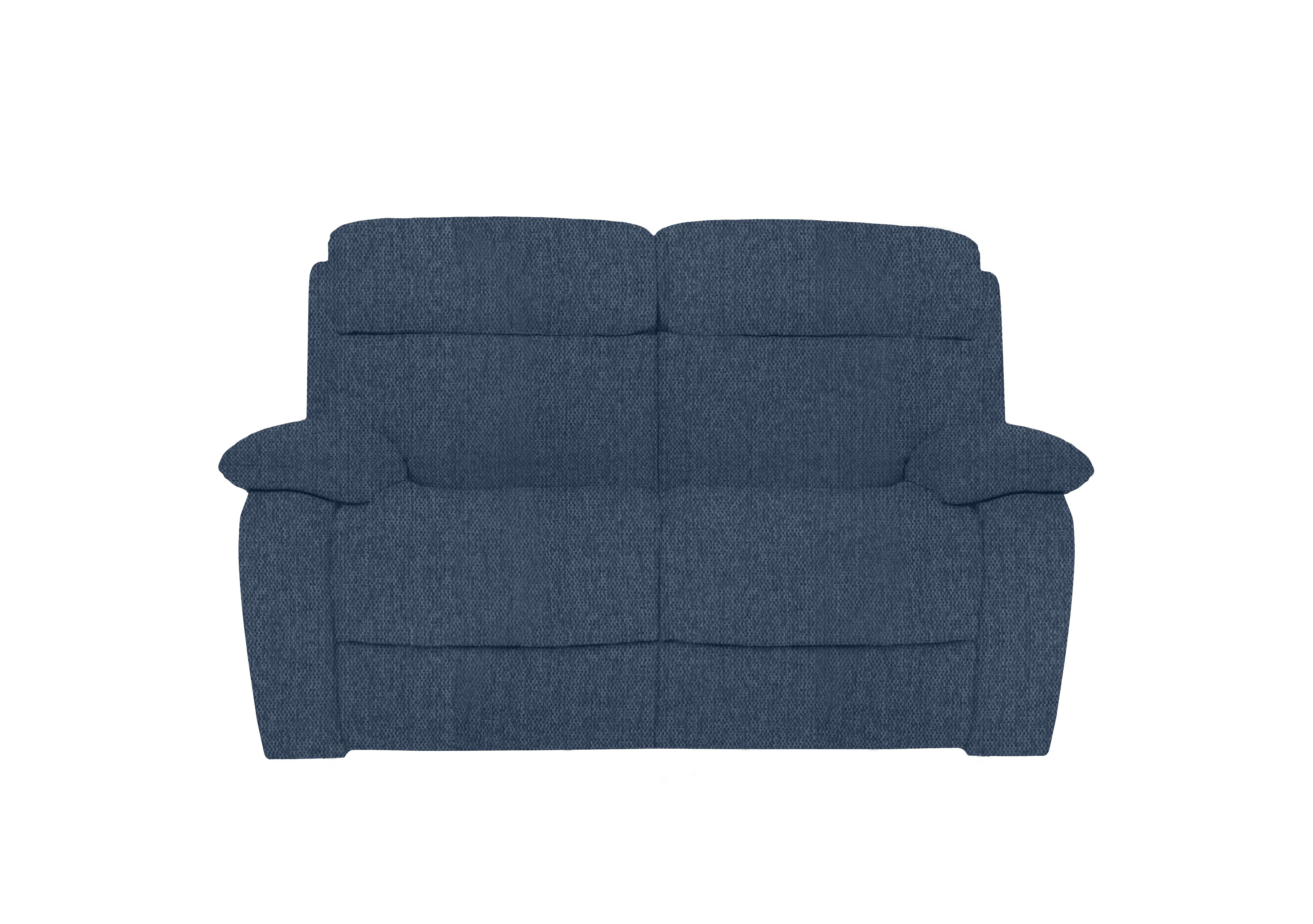 Moreno 2 Seater Fabric Sofa in Fab-Blt-R38 Blue on Furniture Village
