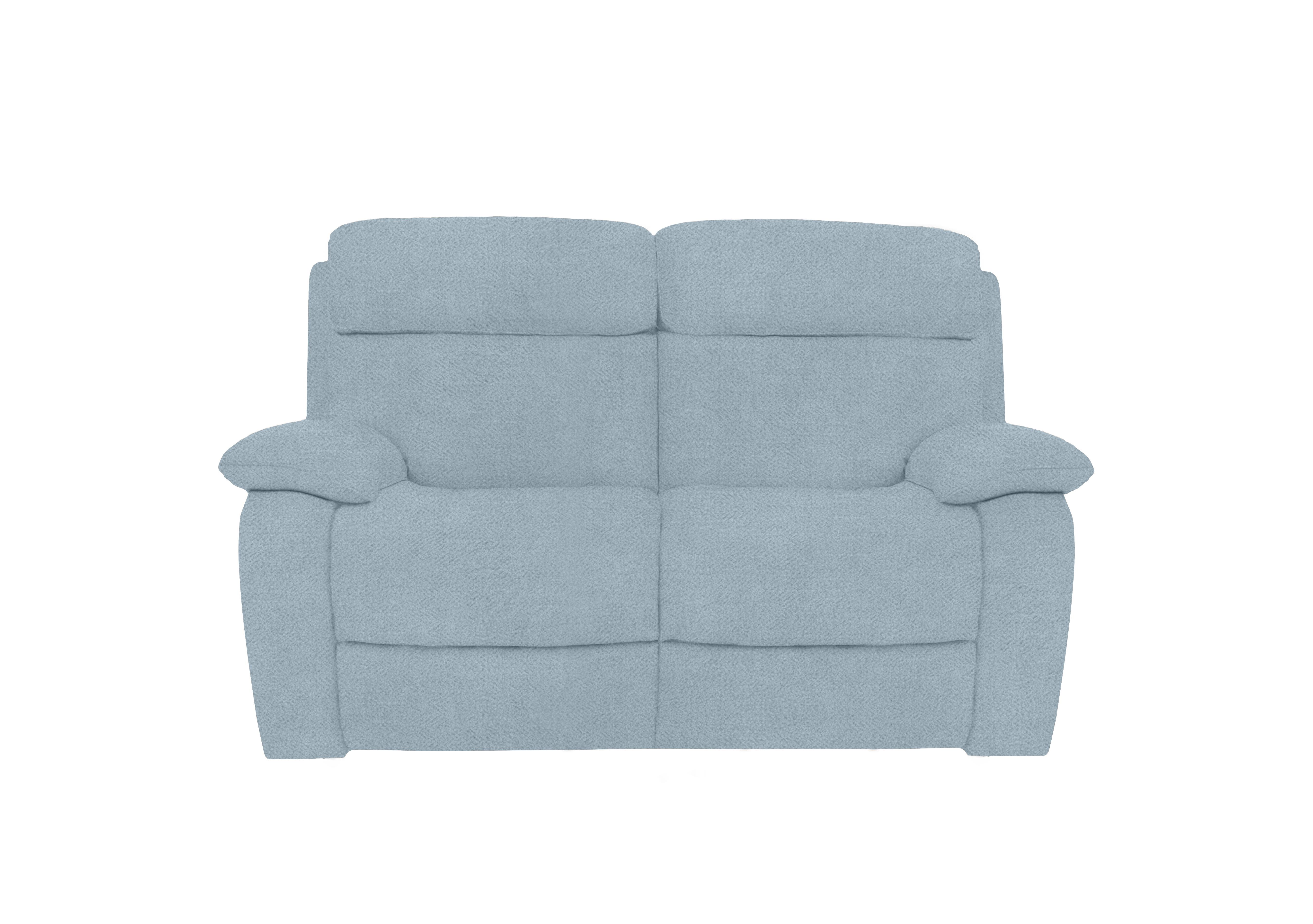 Moreno 2 Seater Fabric Sofa in Fab-Meo-R17 Baby Blue on Furniture Village