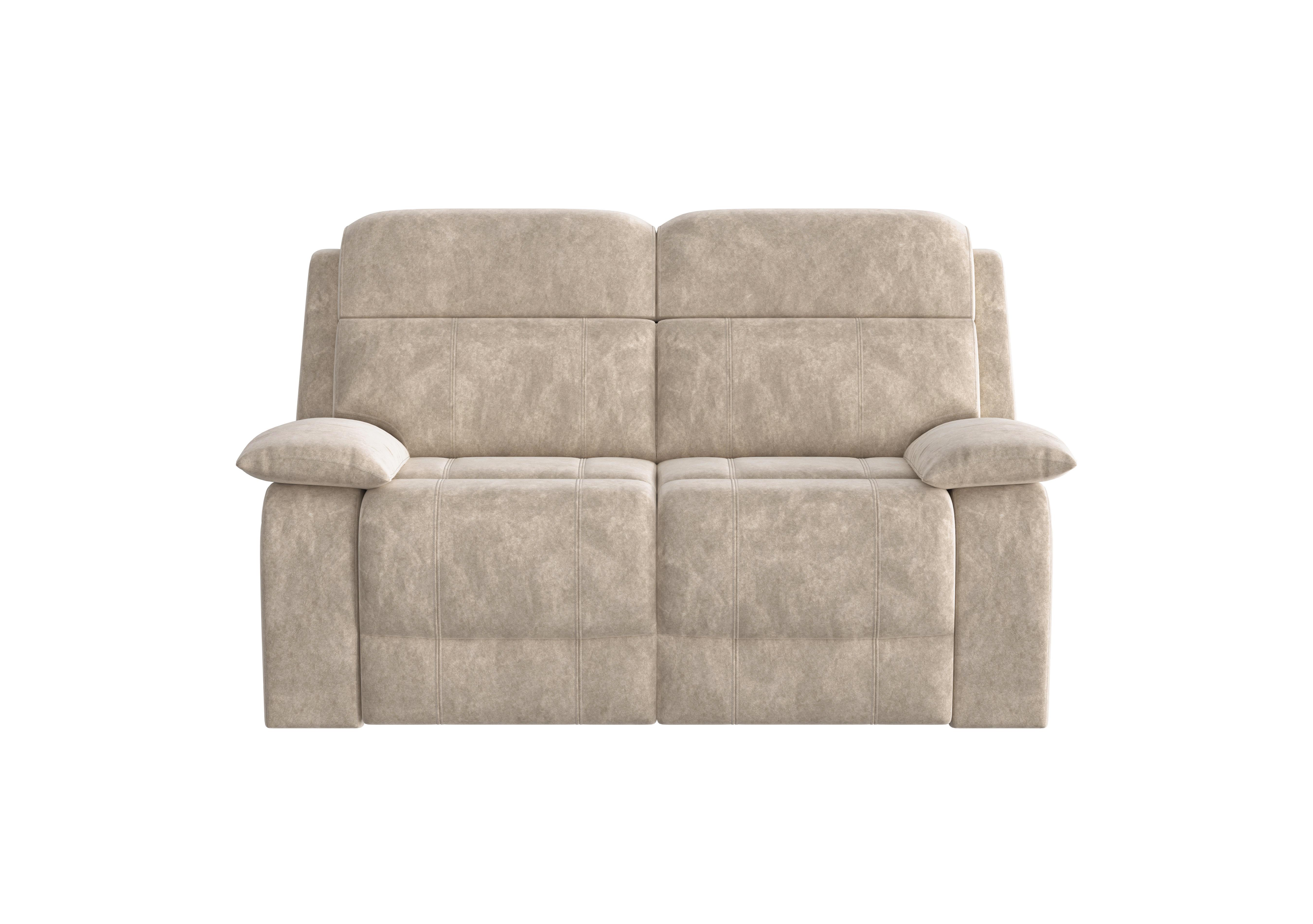 Moreno 2 Seater Fabric Power Recliner Sofa with Power Headrests in Bfa-Bnn-R26 Cream on Furniture Village