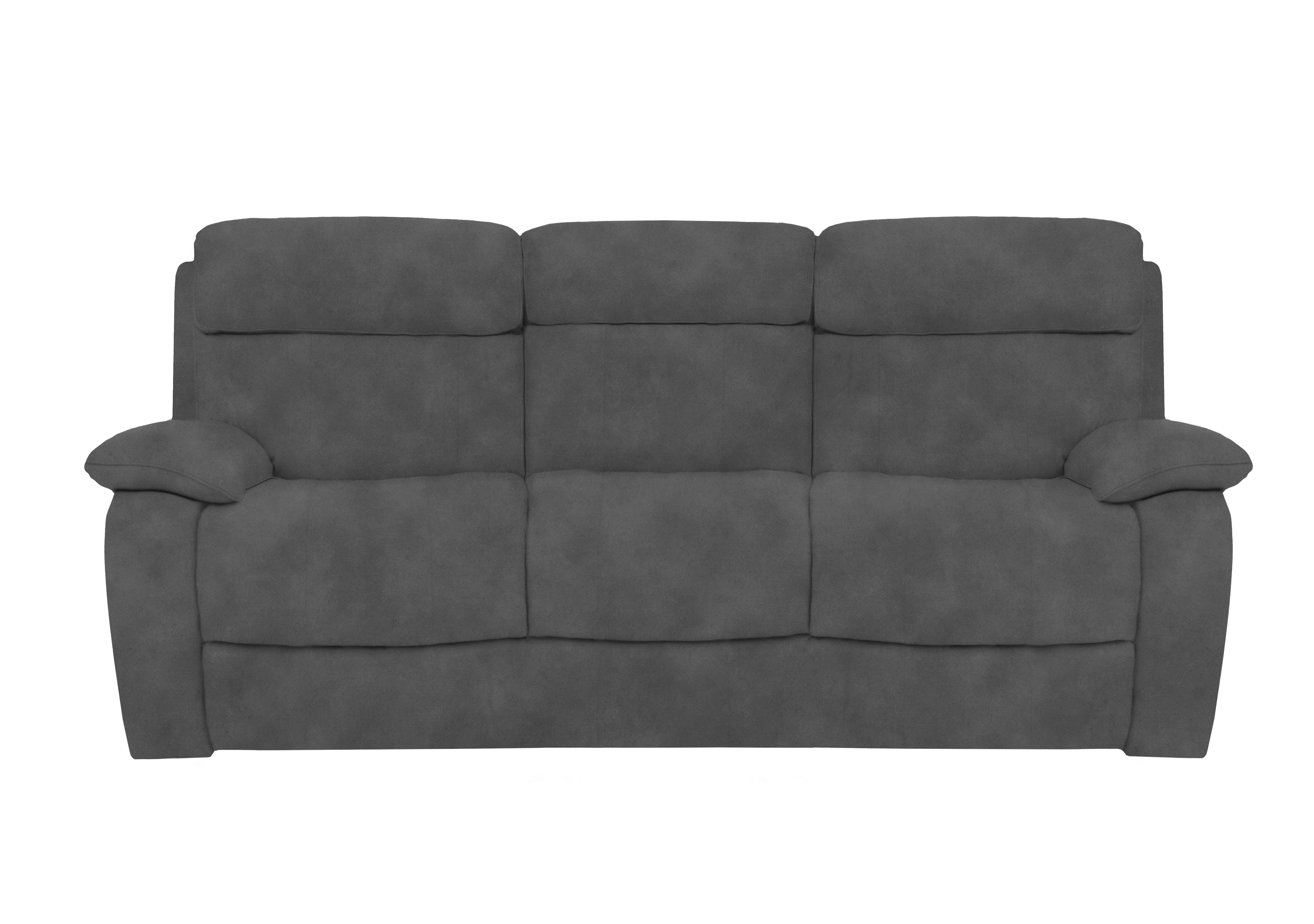 Moreno 3 Seater Fabric Sofa in Bfa-Bey-R19 Graphite on Furniture Village