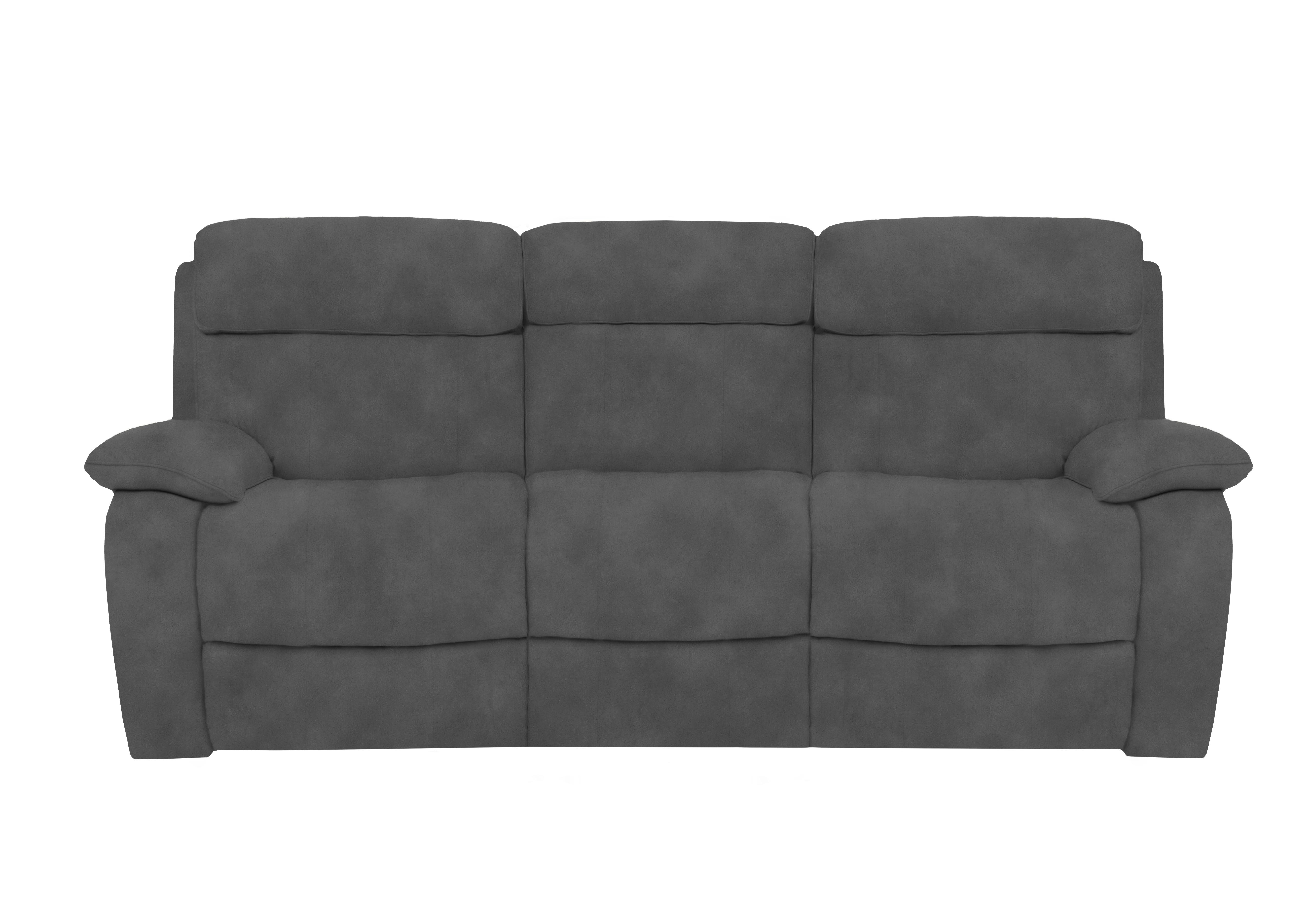 Moreno 3 Seater Fabric Sofa in Bfa-Bey-R19 Graphite on Furniture Village