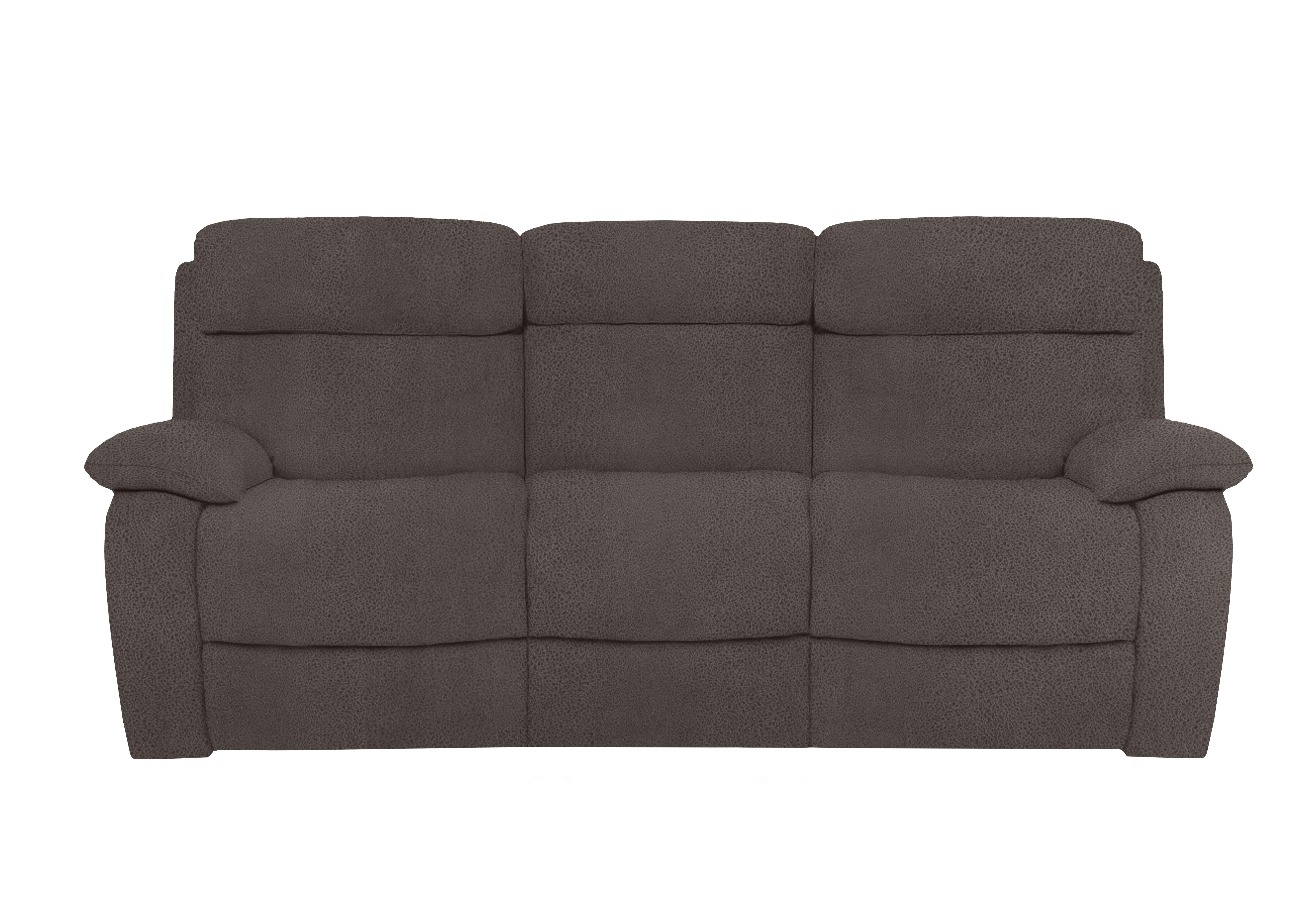 Moreno 3 Seater Fabric Power Recliner Sofa with Power Headrests in Bfa-Blj-R16 Grey on Furniture Village