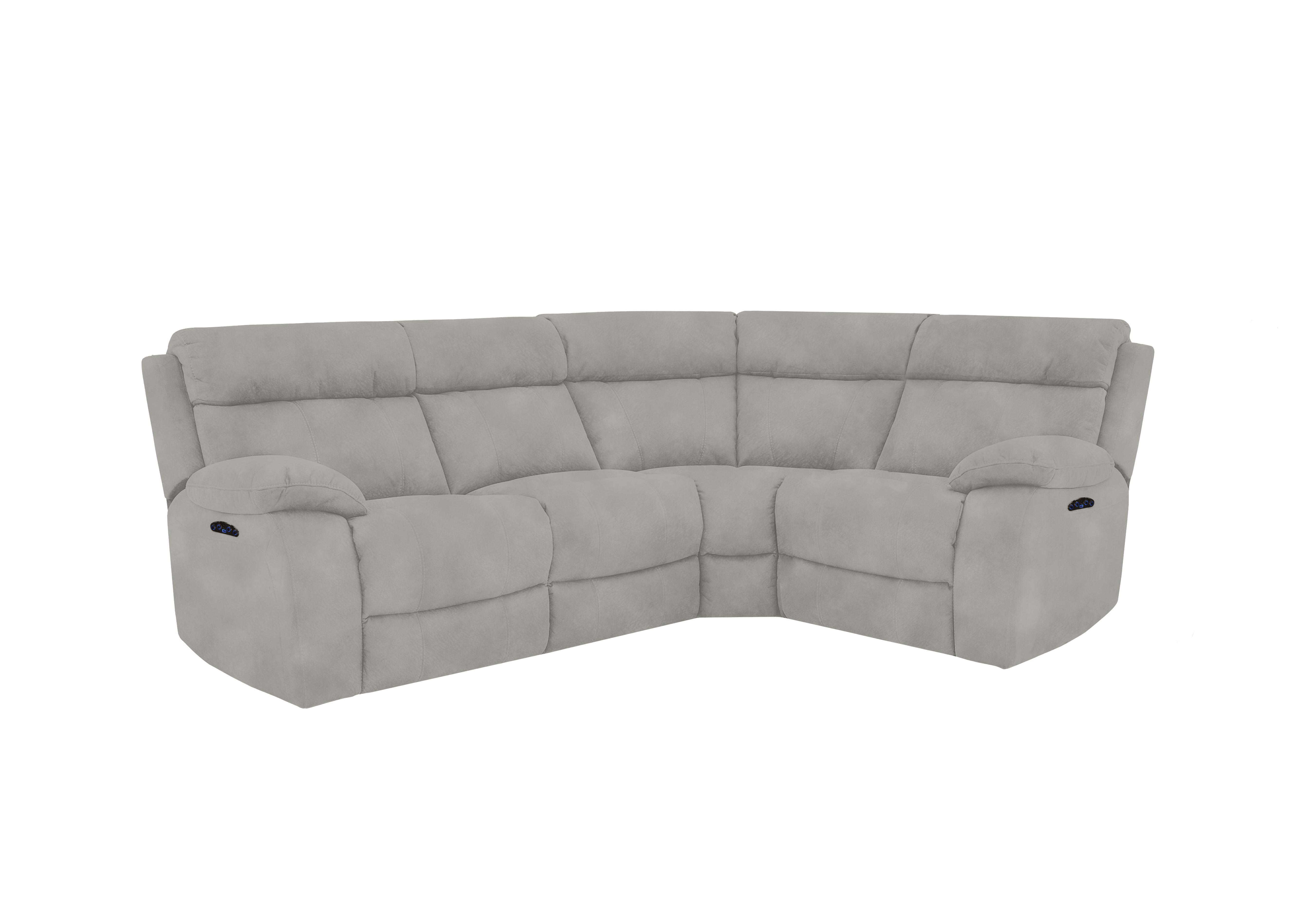 Moreno Small Fabric Corner Sofa in Bfa-Bey-R18 Beige on Furniture Village