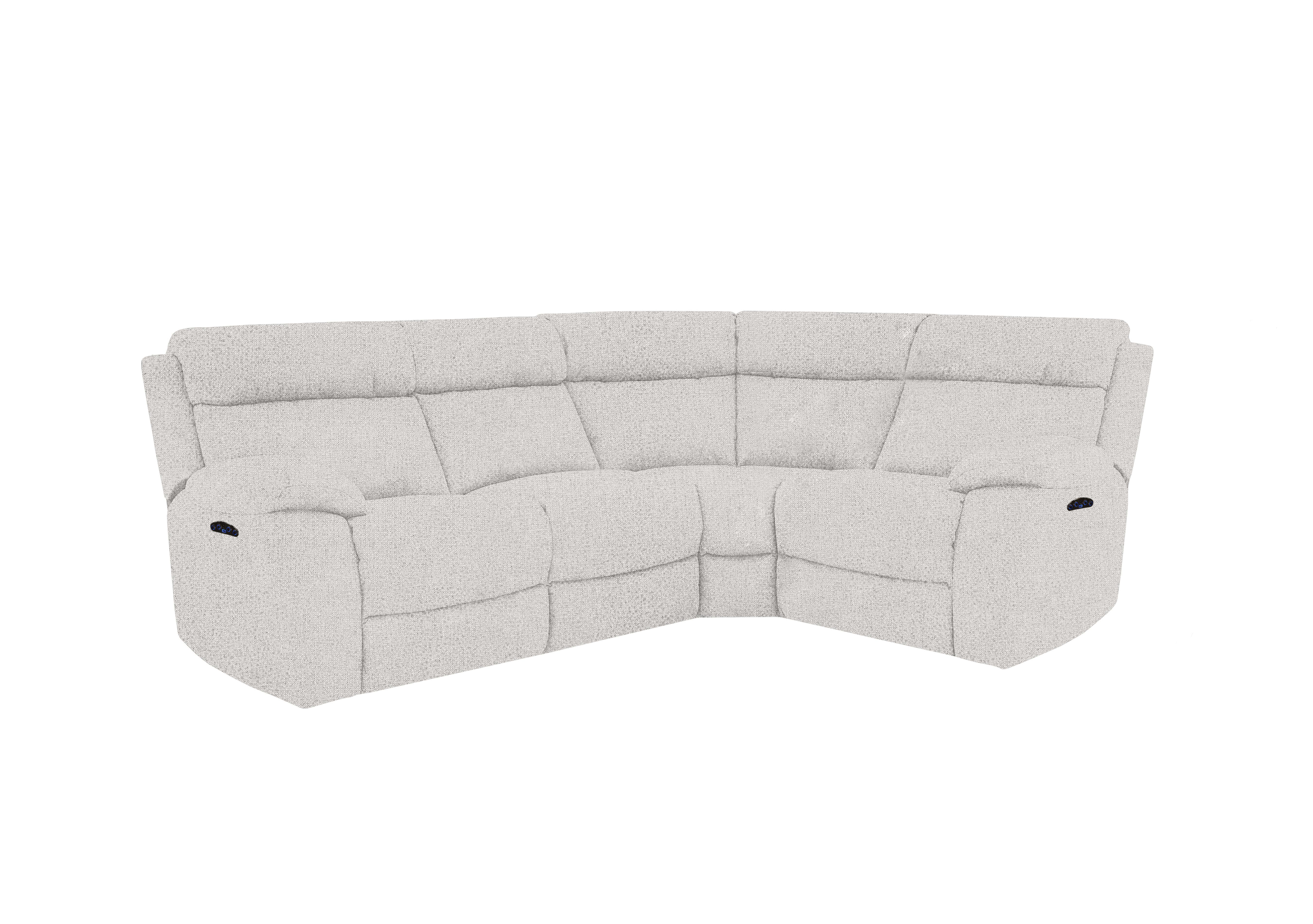 Moreno Small Fabric Corner Sofa in Fab-Mil-R110 Sand on Furniture Village