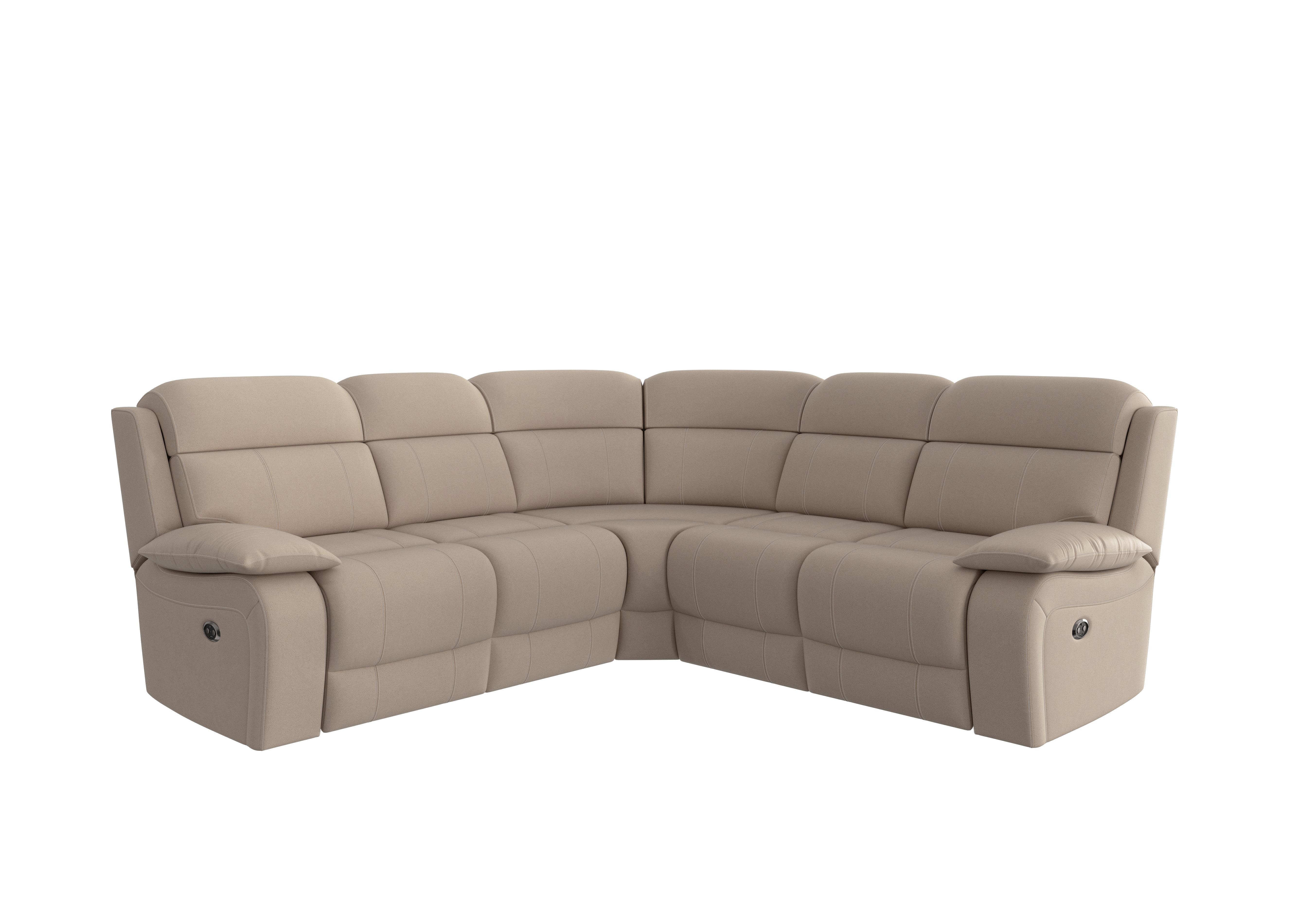 Moreno Fabric Corner Sofa in Bfa-Blj-R20 Bisque on Furniture Village