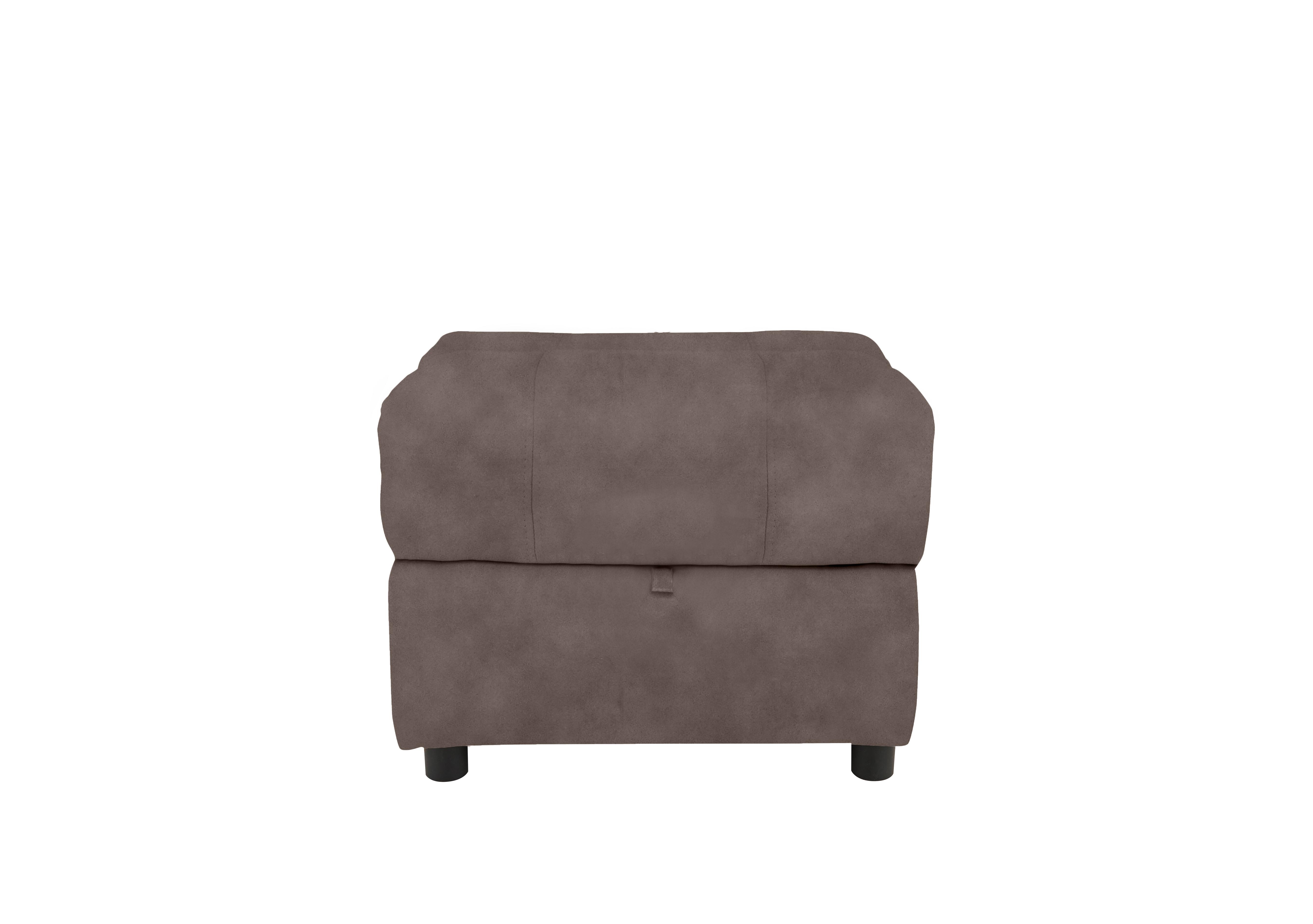 Moreno Fabric Storage Footstool in Bfa-Bey-R06 Brown on Furniture Village