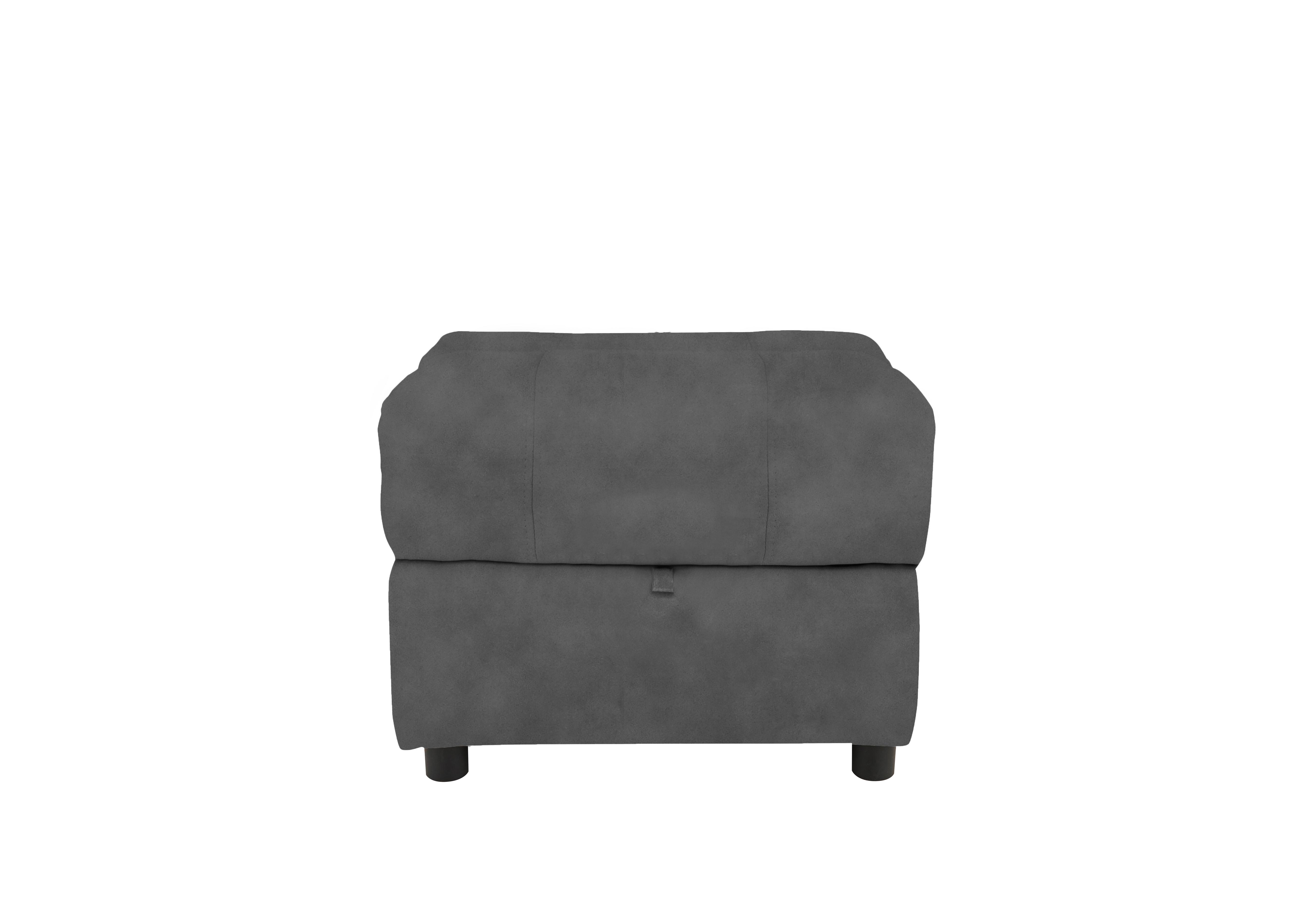 Moreno Fabric Storage Footstool in Bfa-Bey-R19 Graphite on Furniture Village