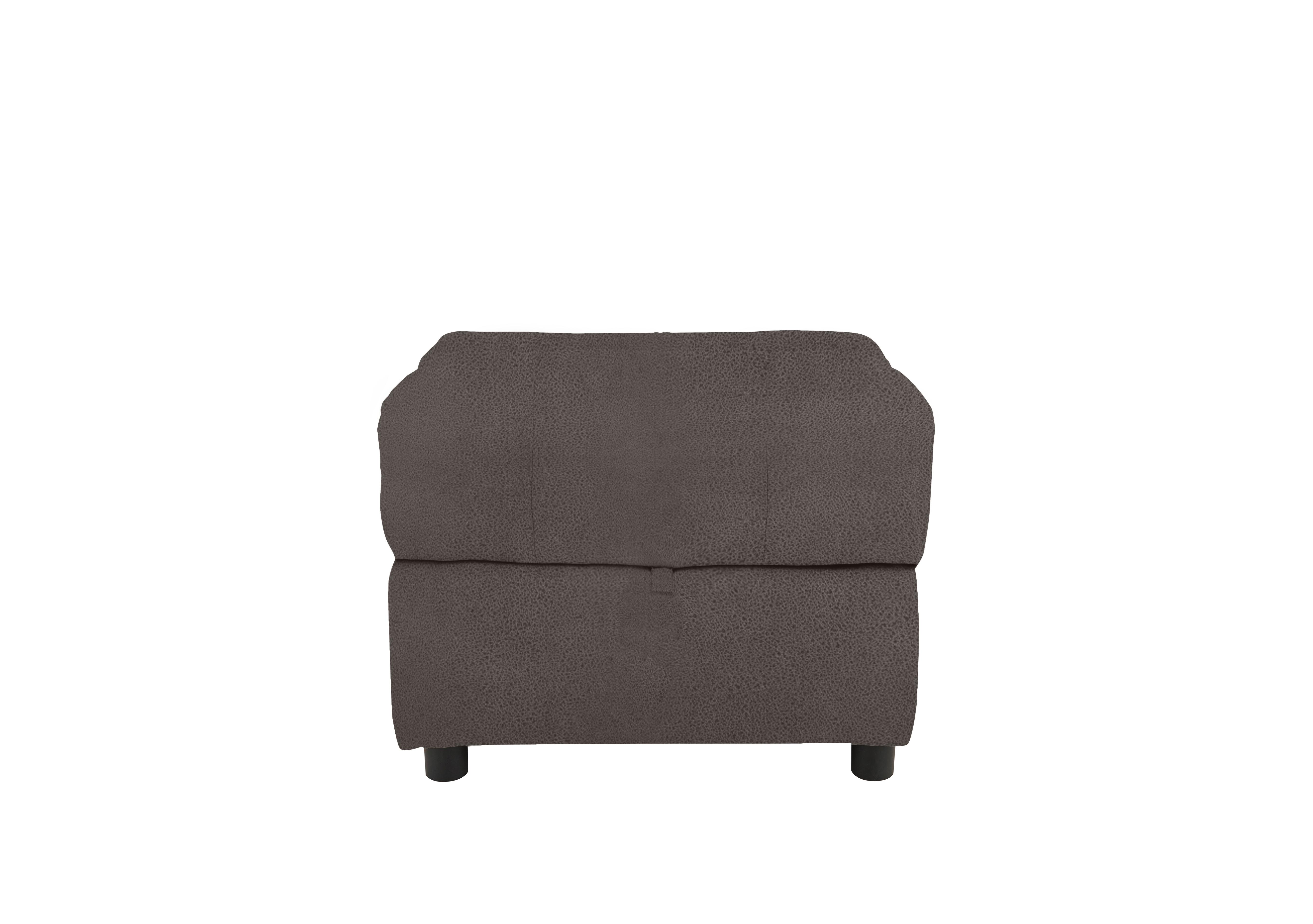 Moreno Fabric Storage Footstool in Bfa-Blj-R16 Grey on Furniture Village