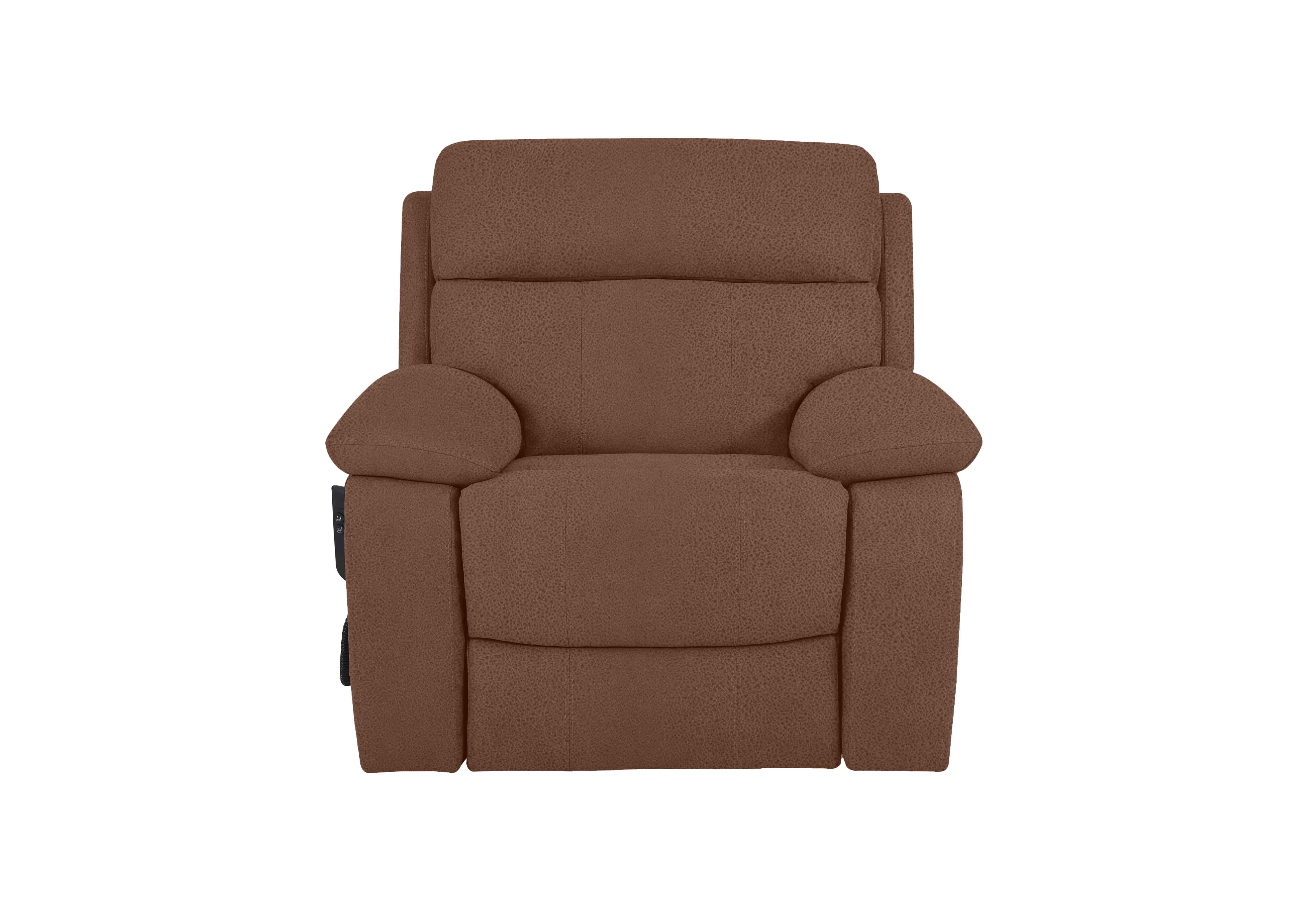 Moreno Fabric Lift and Rise Chair in Bfa-Blj-R05 Hazelnut on Furniture Village