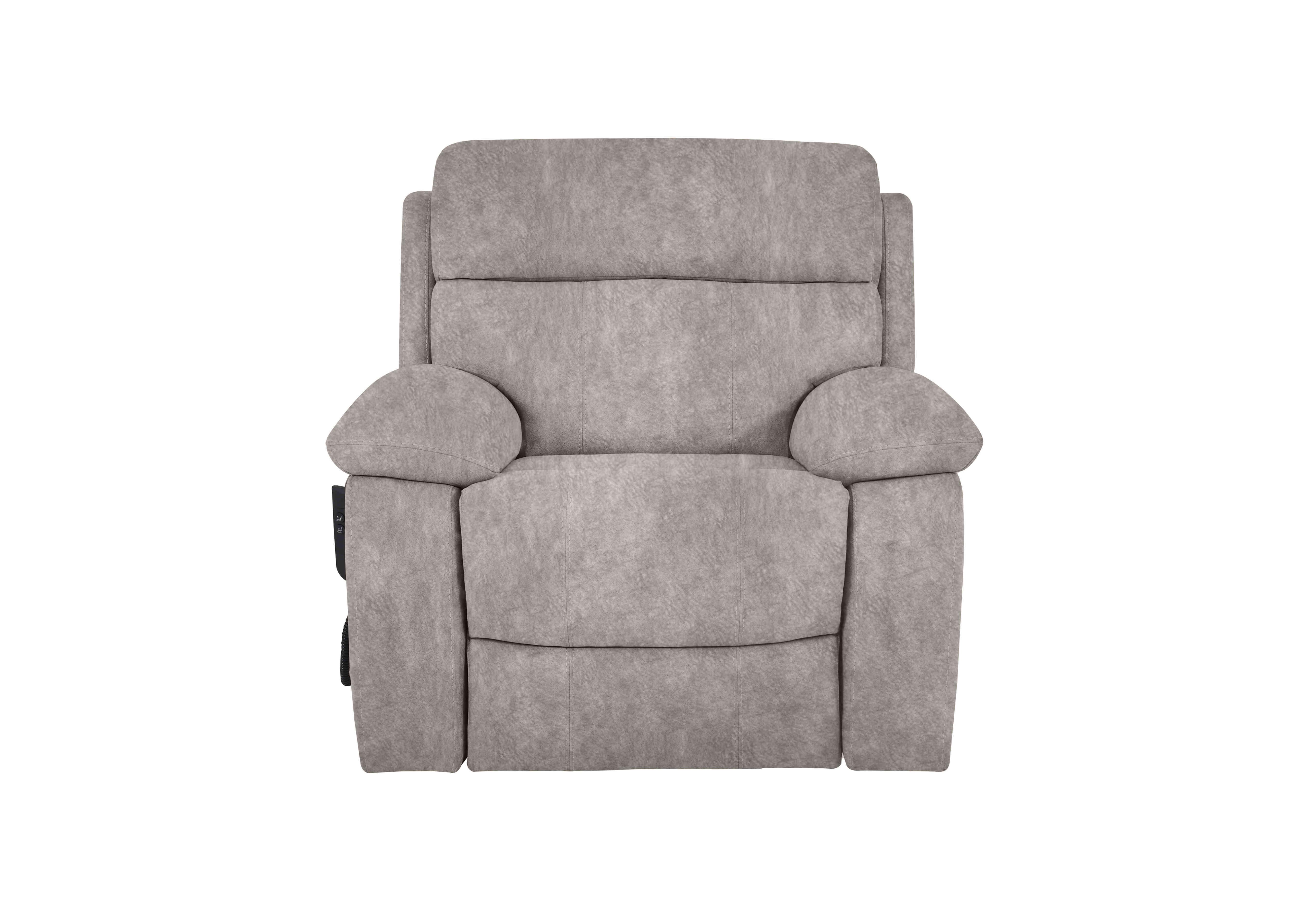 Moreno Fabric Lift and Rise Chair in Bfa-Bnn-R28 Grey on Furniture Village