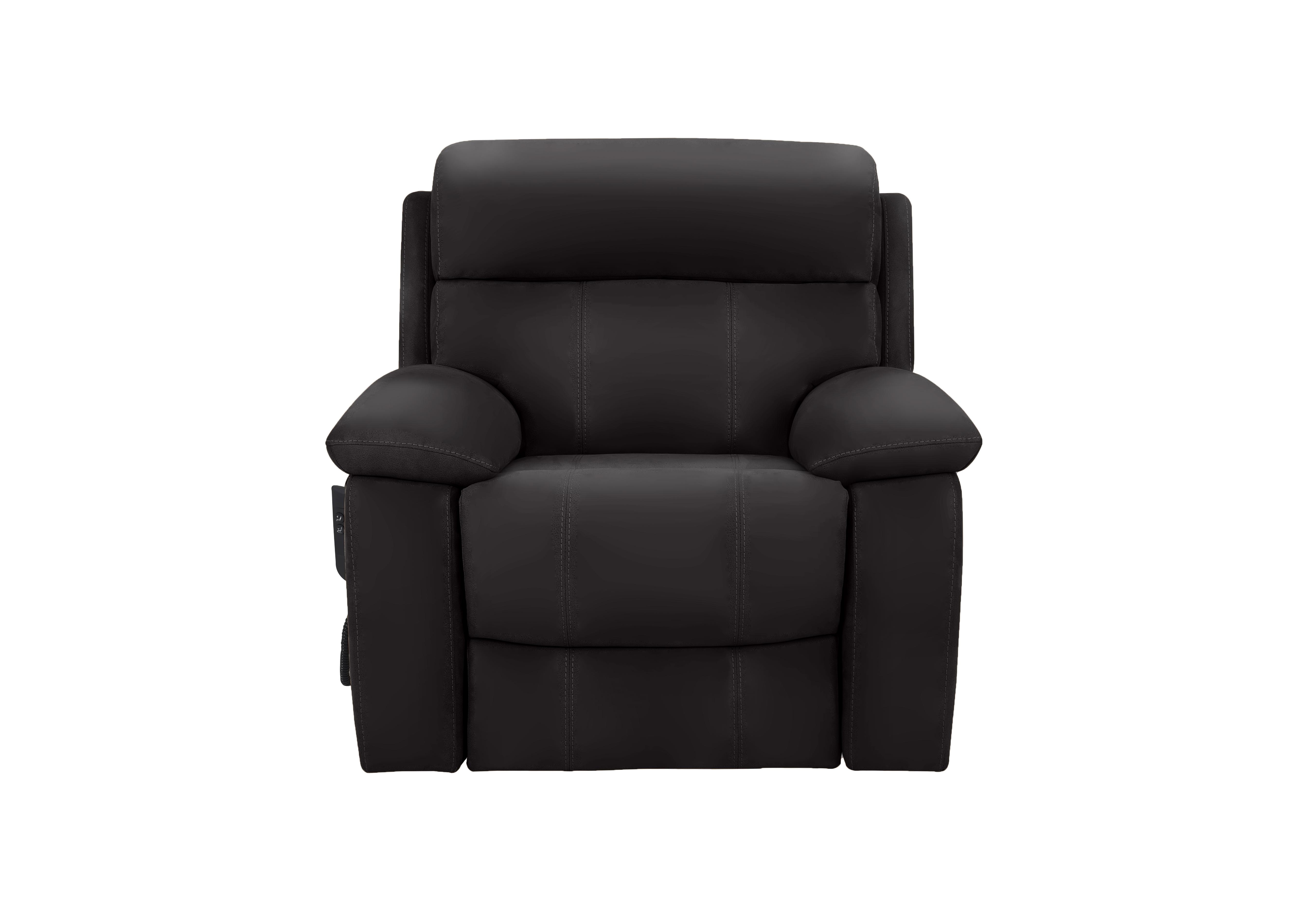 Moreno Leather Lift and Rise Chair in Nw-517e Shale Grey on Furniture Village