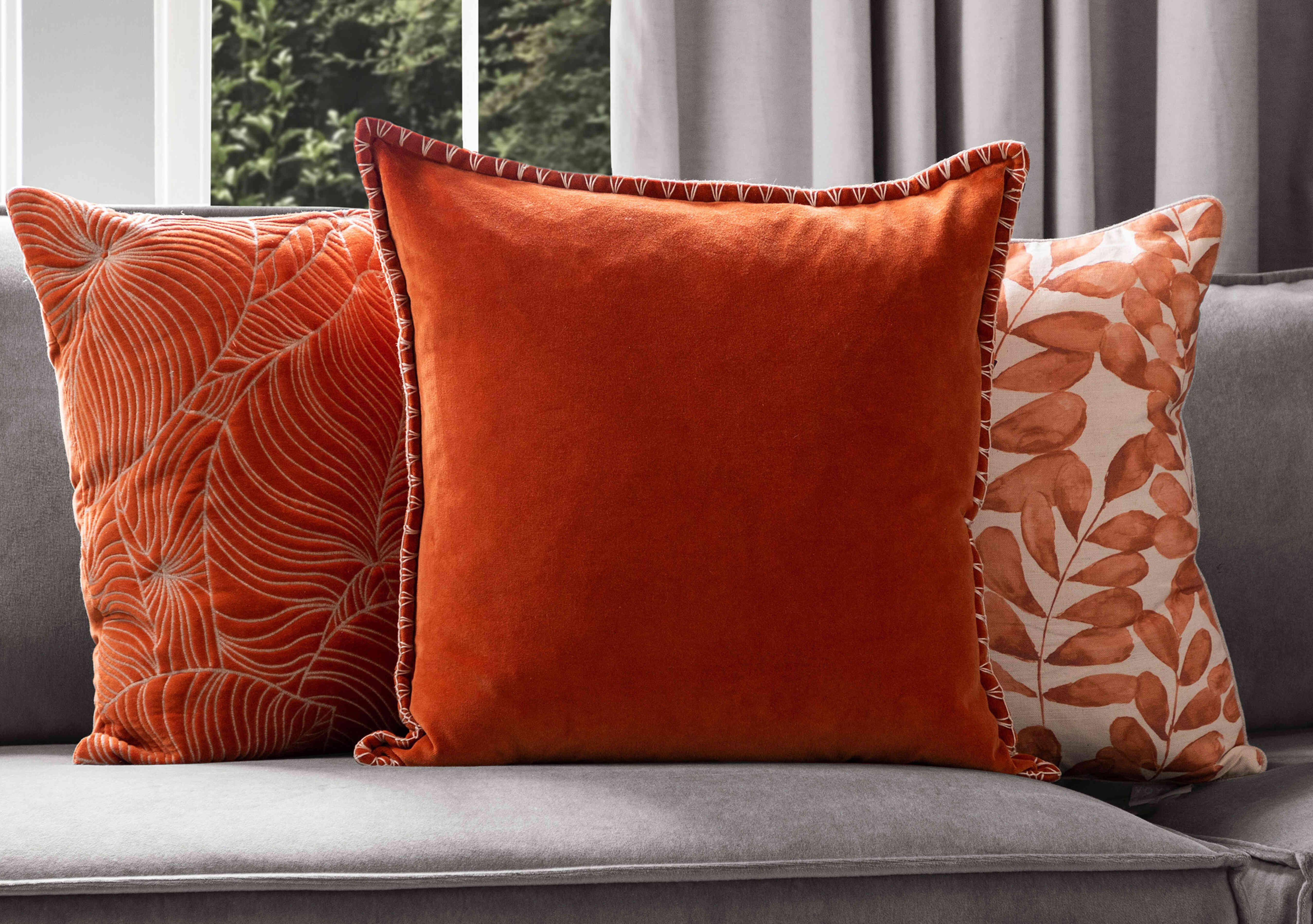 Laila Cushion in  on Furniture Village