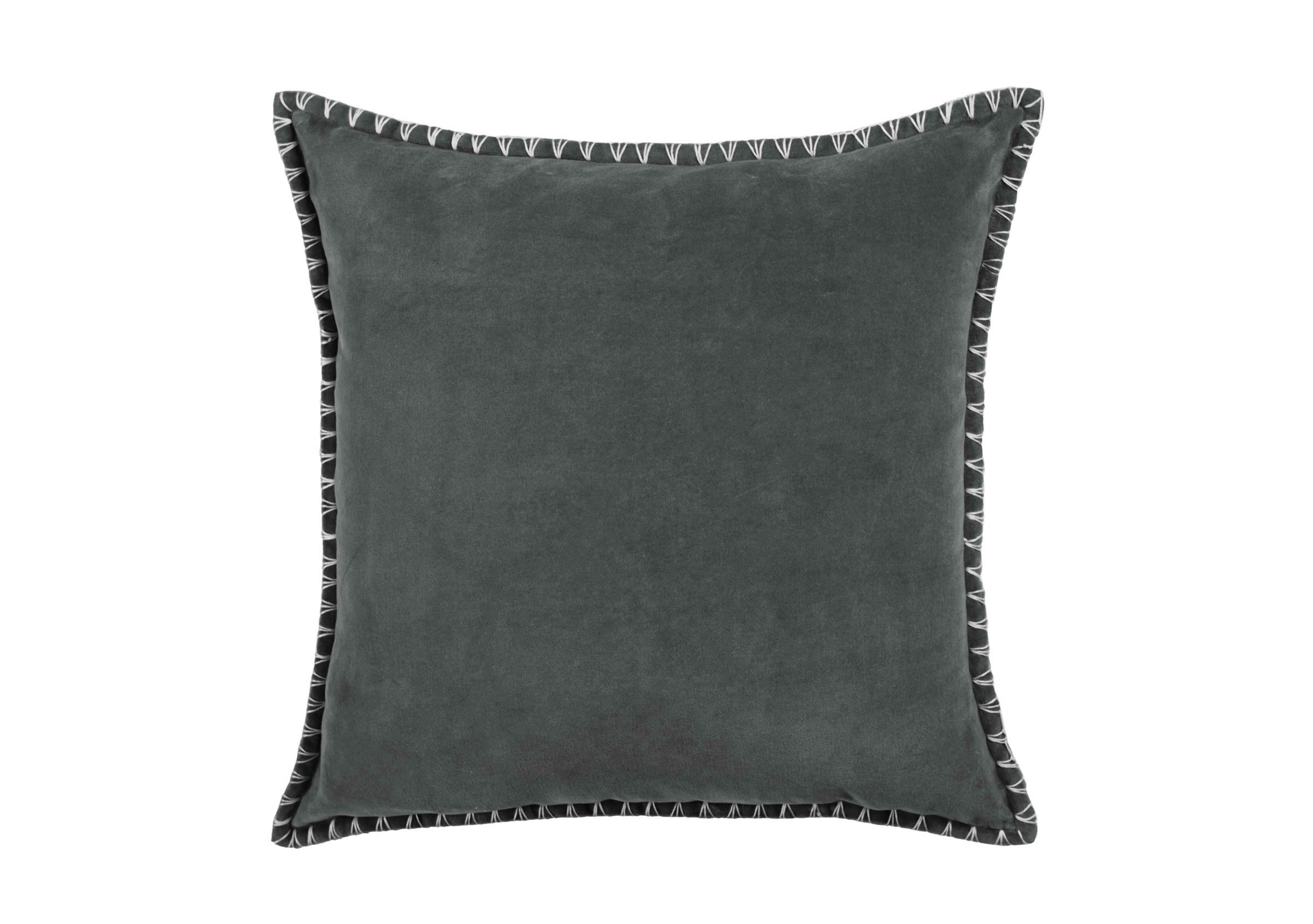 Laila Cushion in Storm on Furniture Village