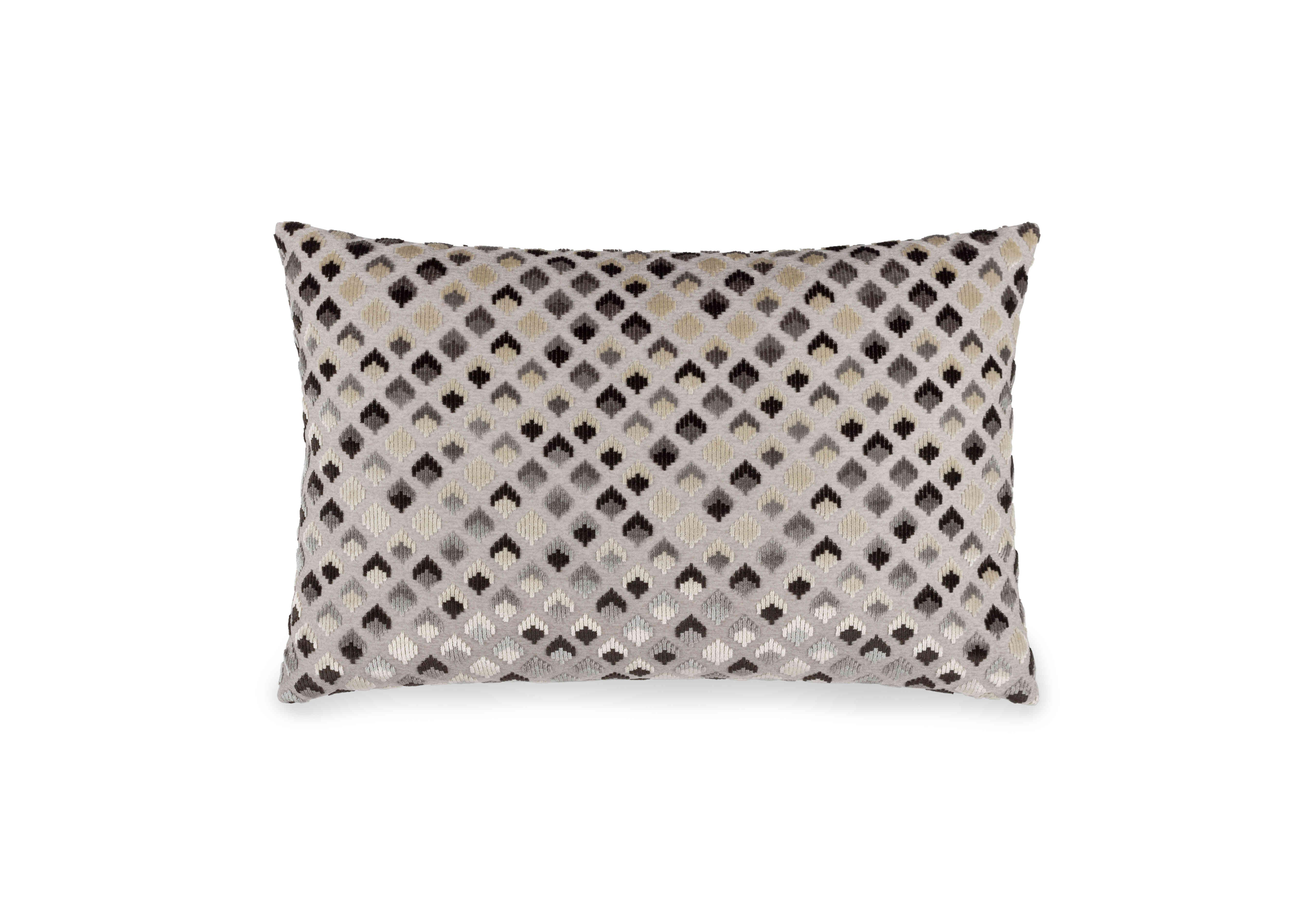 Starla Cushion in Grey / Black on Furniture Village