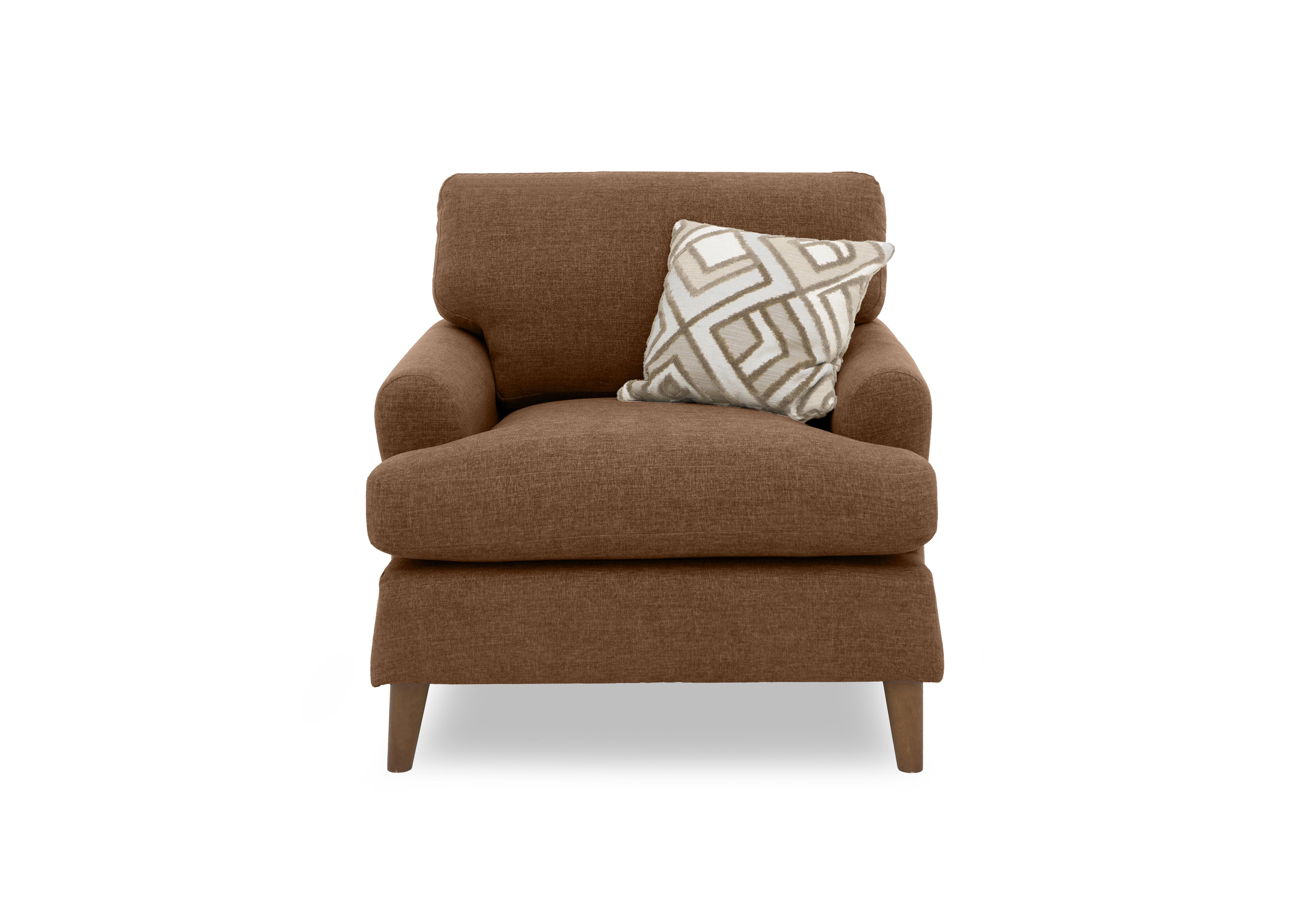 Jackson Fabric Chair in Cedar on Furniture Village