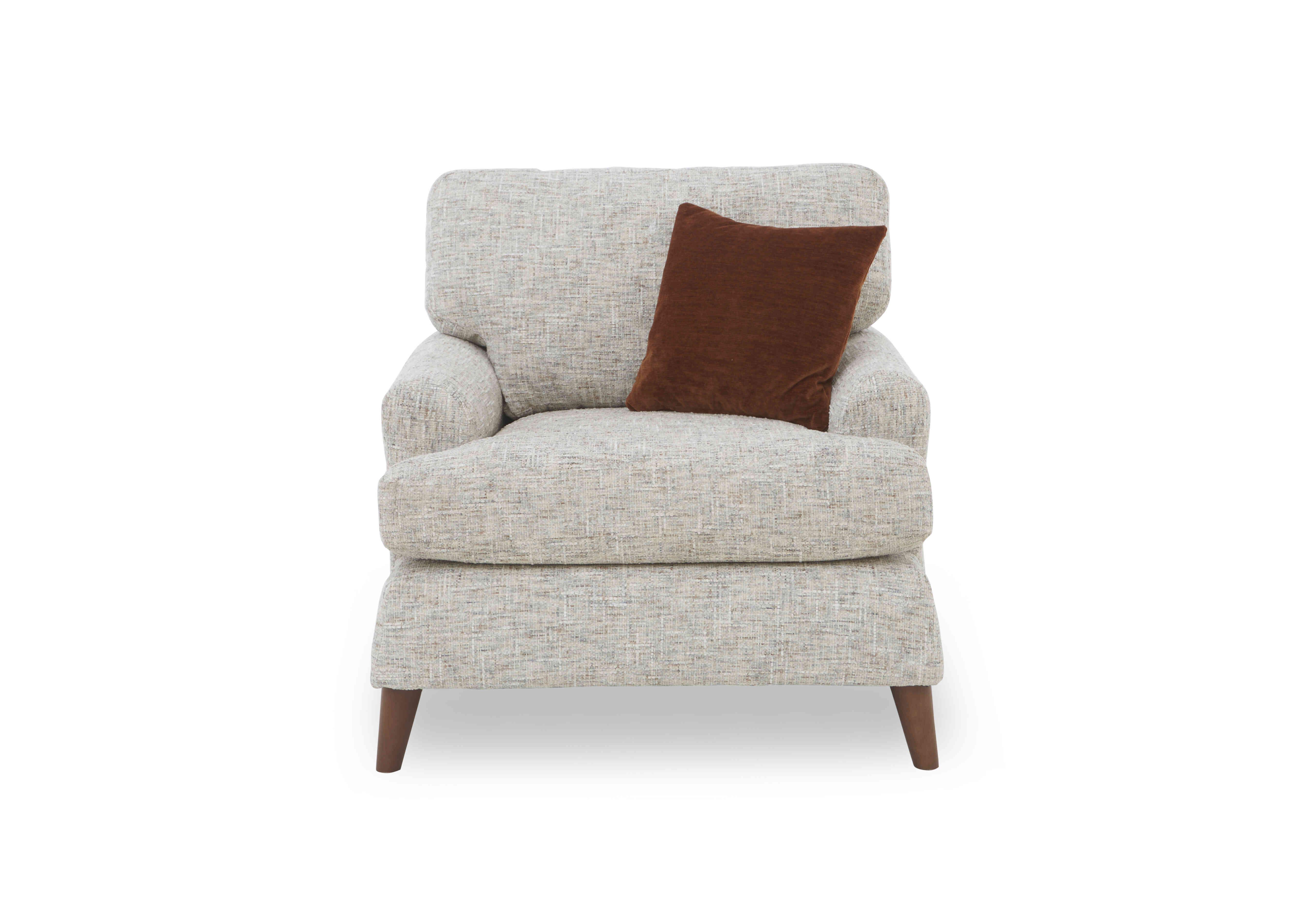 Jackson Fabric Chair in Frost on Furniture Village
