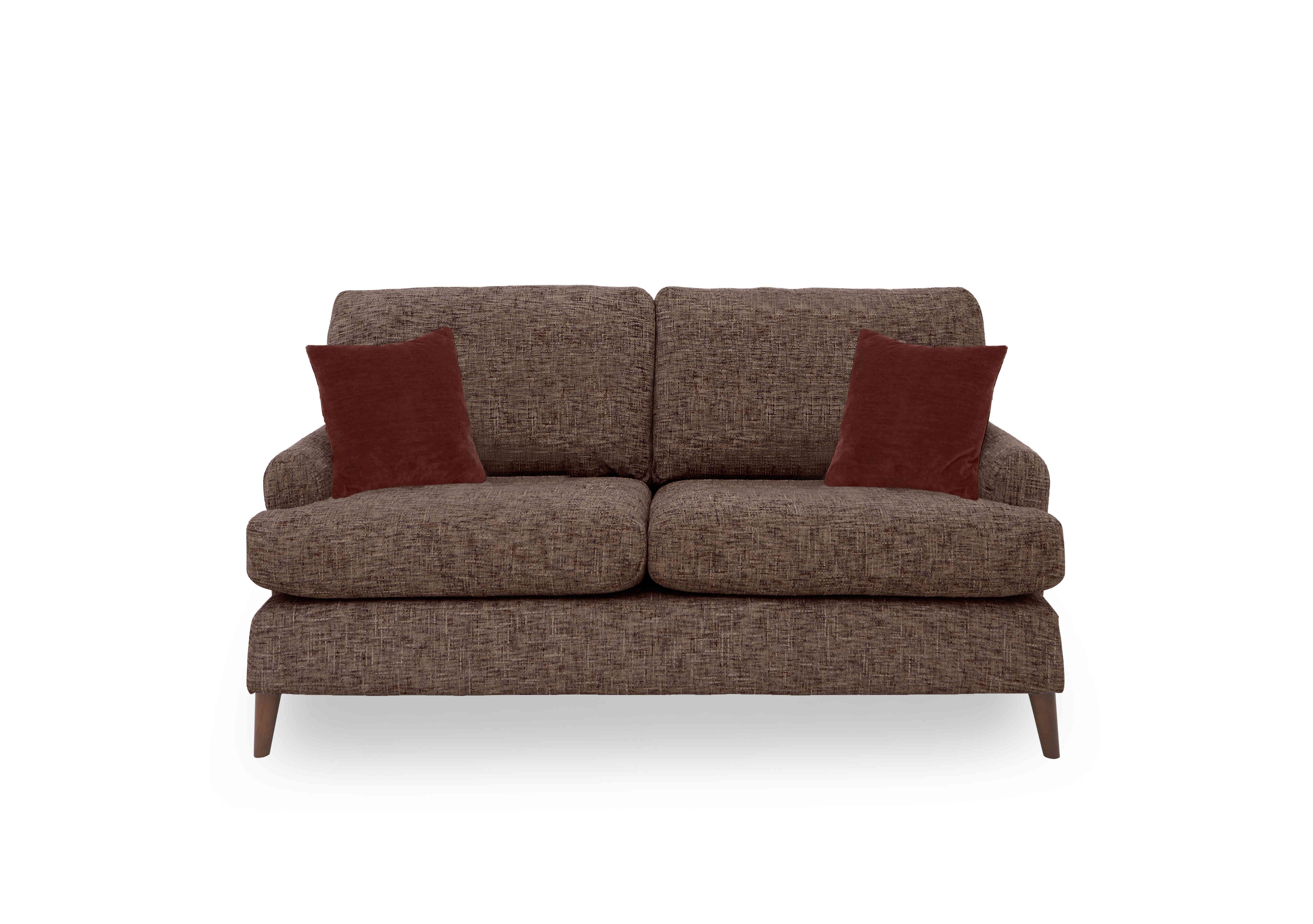 Jackson 2 Seater Fabric Sofa in Copper Blush on Furniture Village