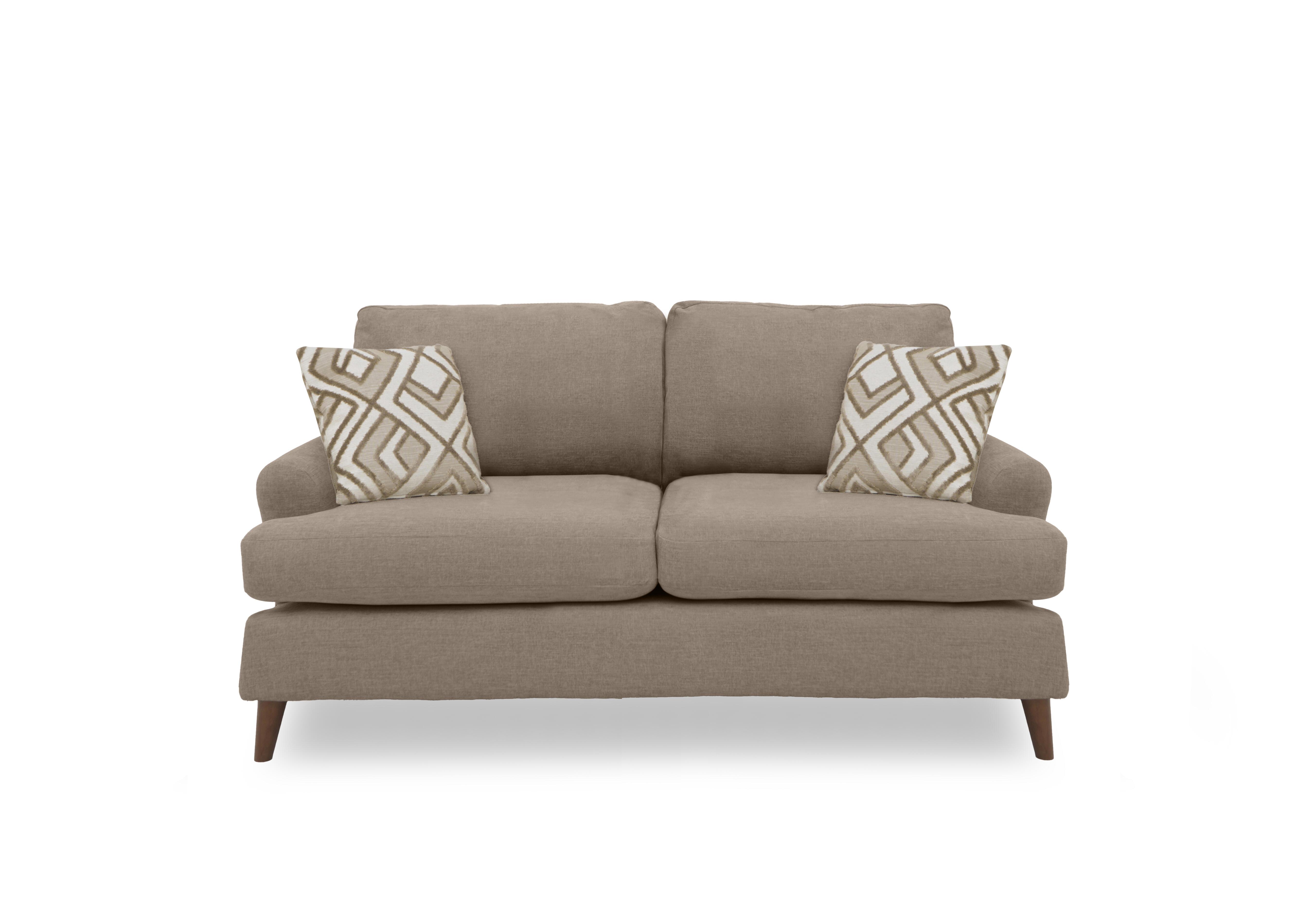 Jackson 2 Seater Fabric Sofa in Mink on Furniture Village