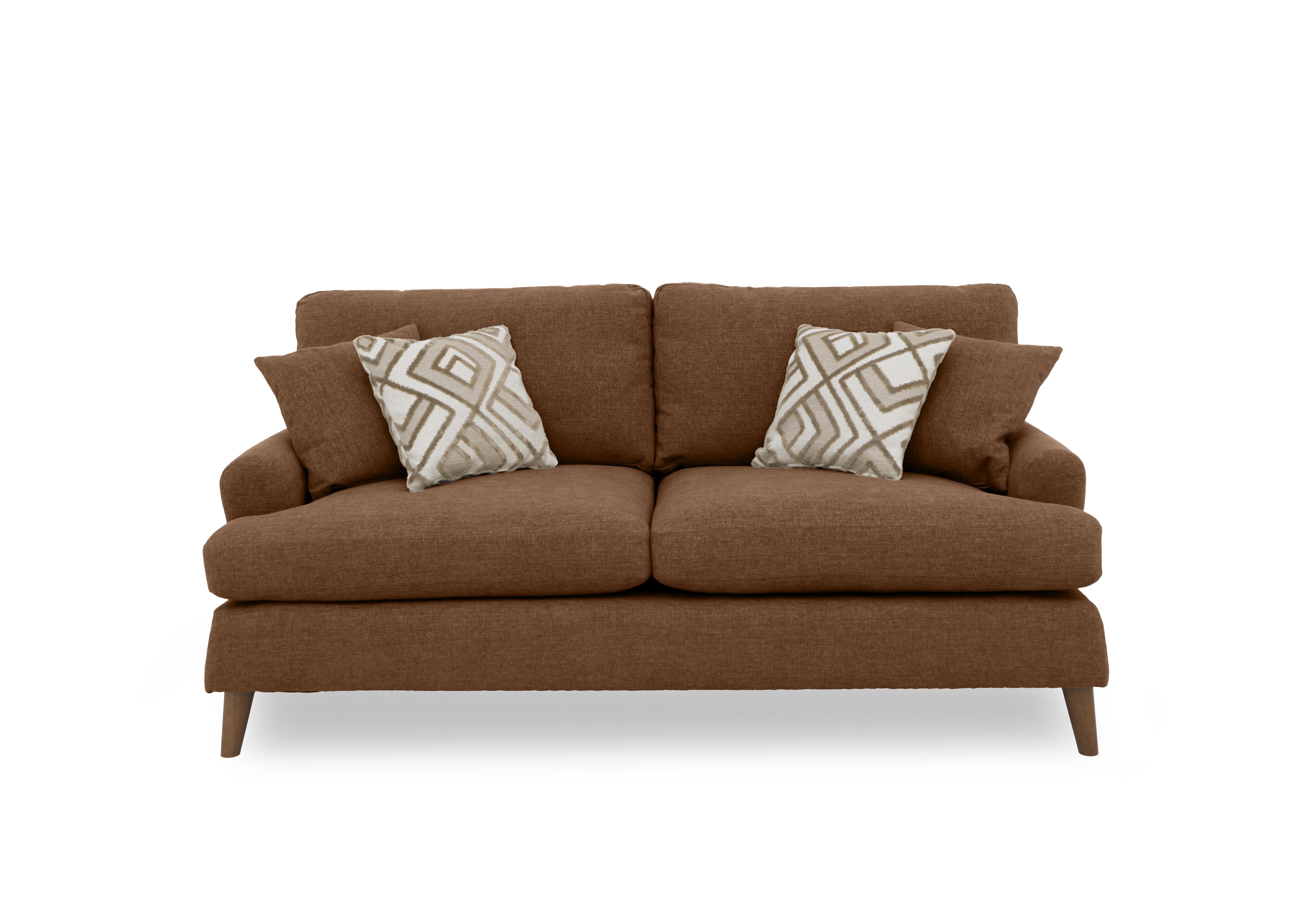 Jackson 3 Seater Fabric Sofa in Cedar on Furniture Village