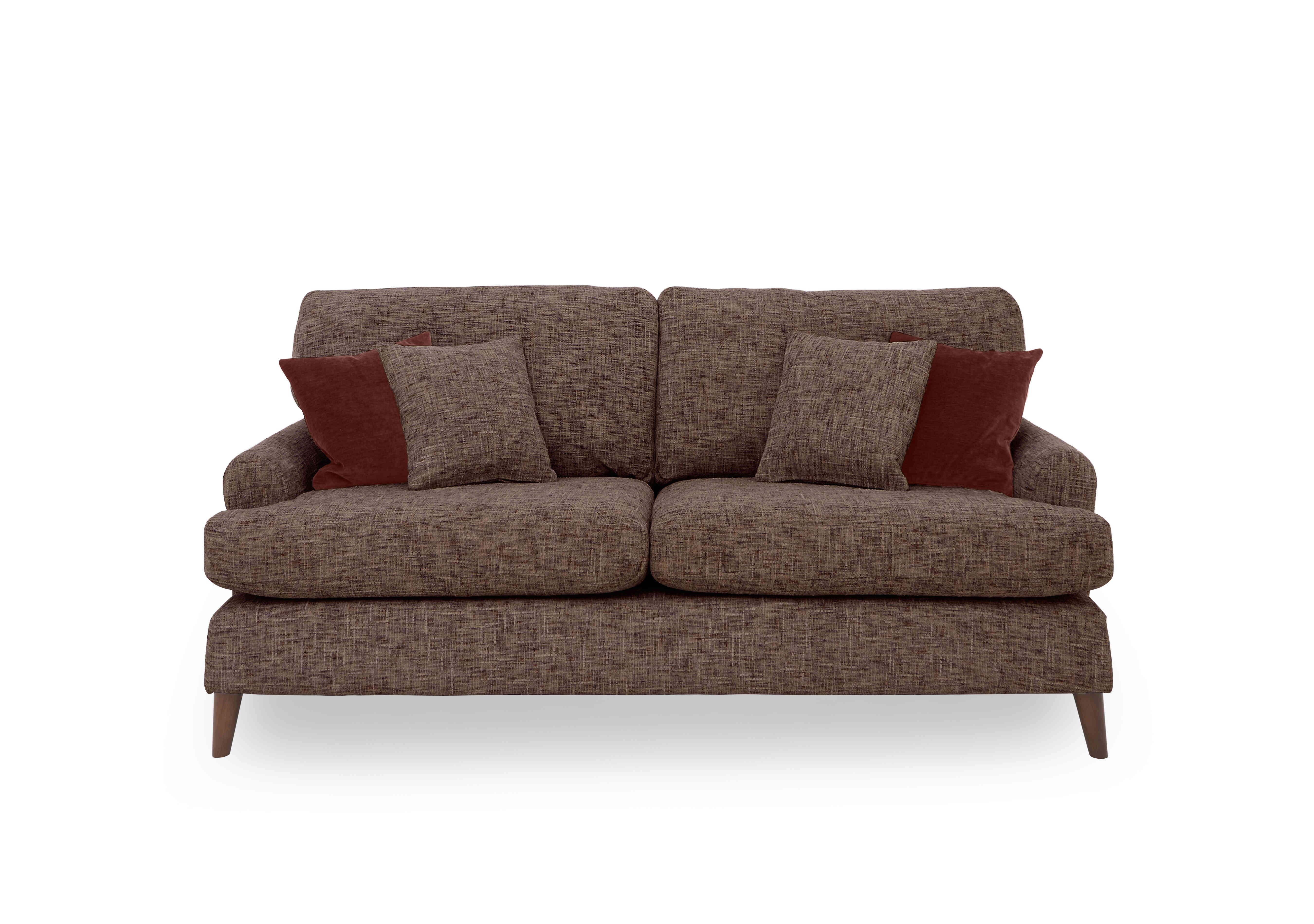 Jackson 3 Seater Fabric Sofa in Copper Blush on Furniture Village