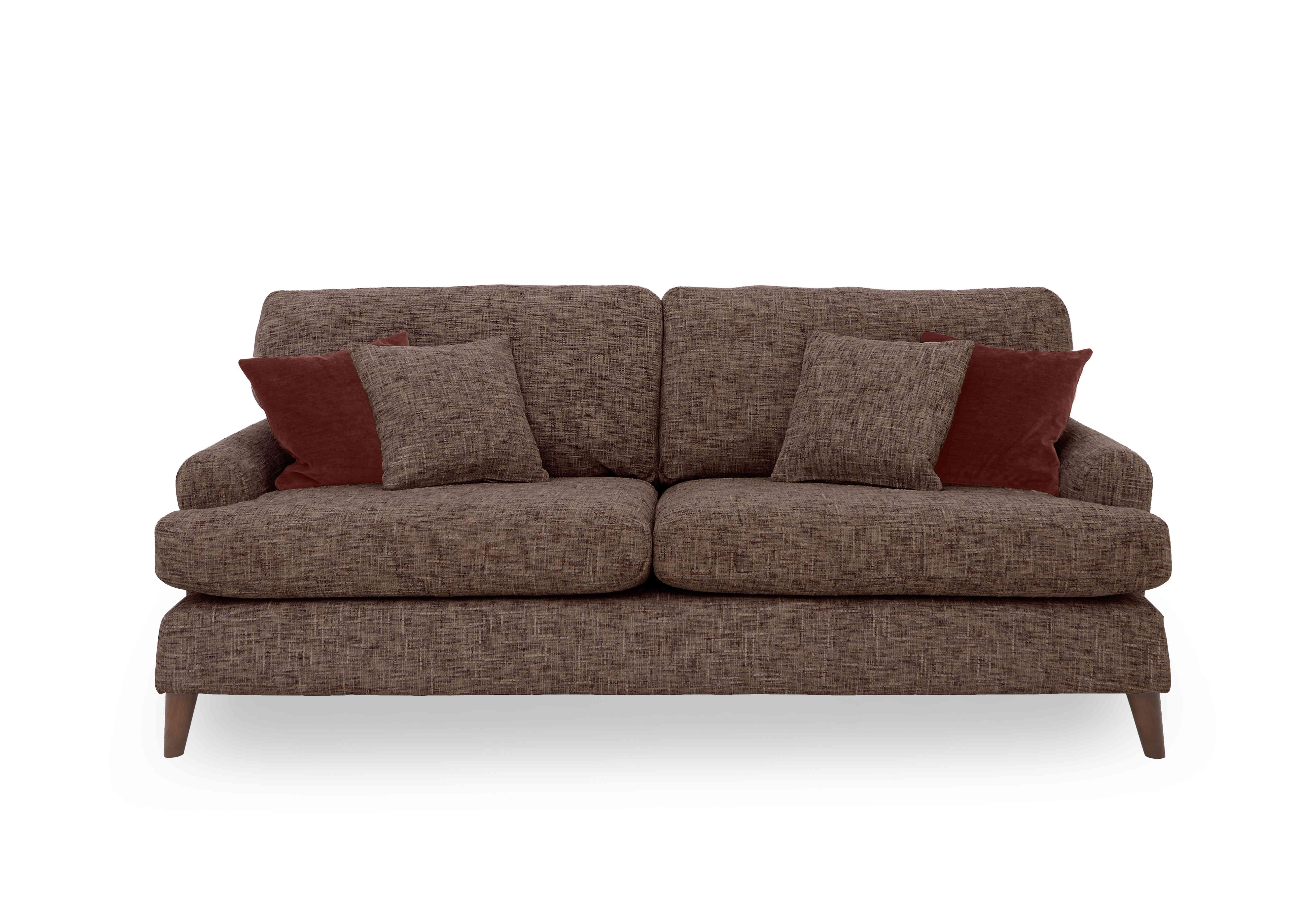 Jackson 4 Seater Fabric Sofa in Copper Blush on Furniture Village