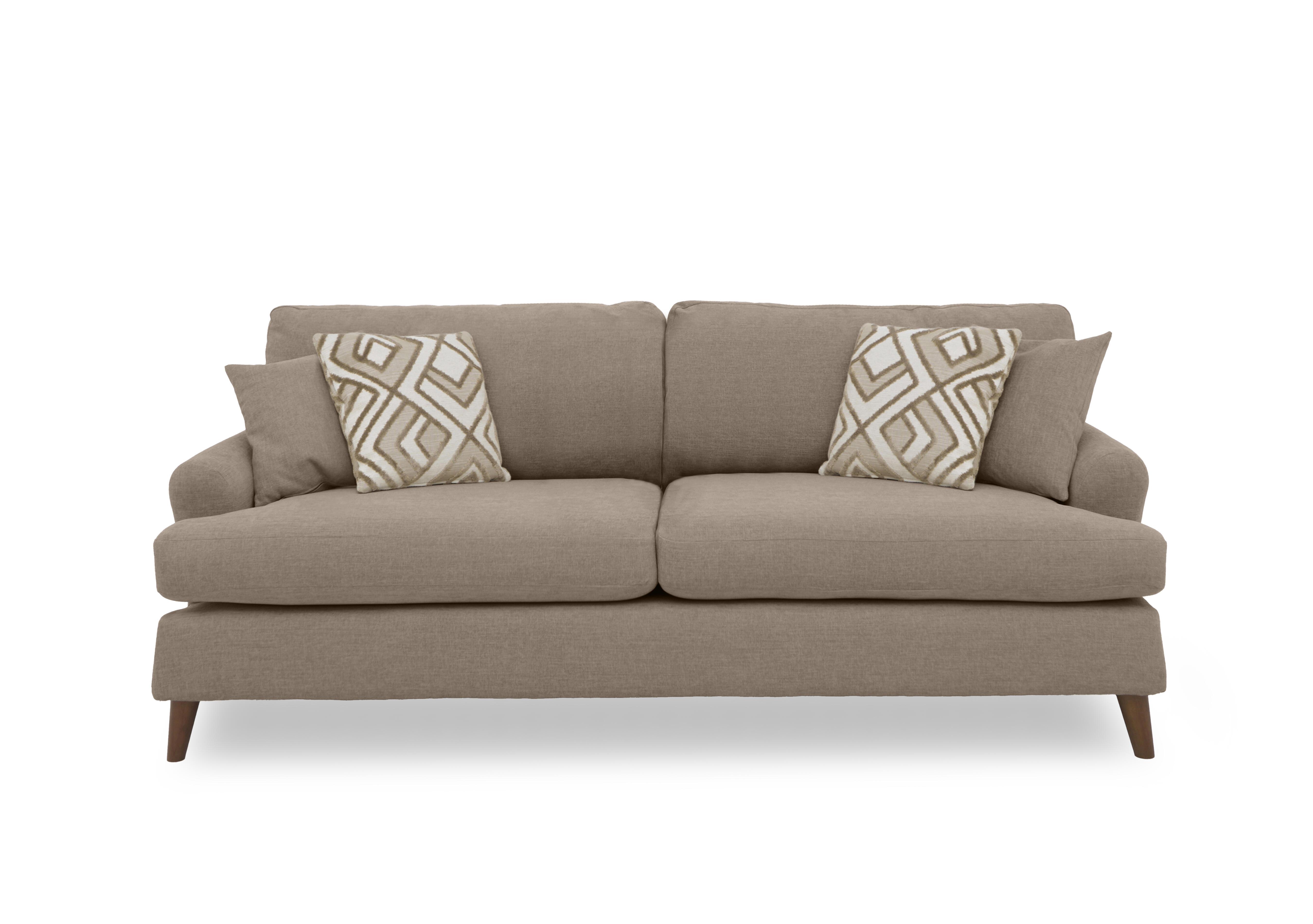 Jackson 4 Seater Fabric Sofa in Mink on Furniture Village