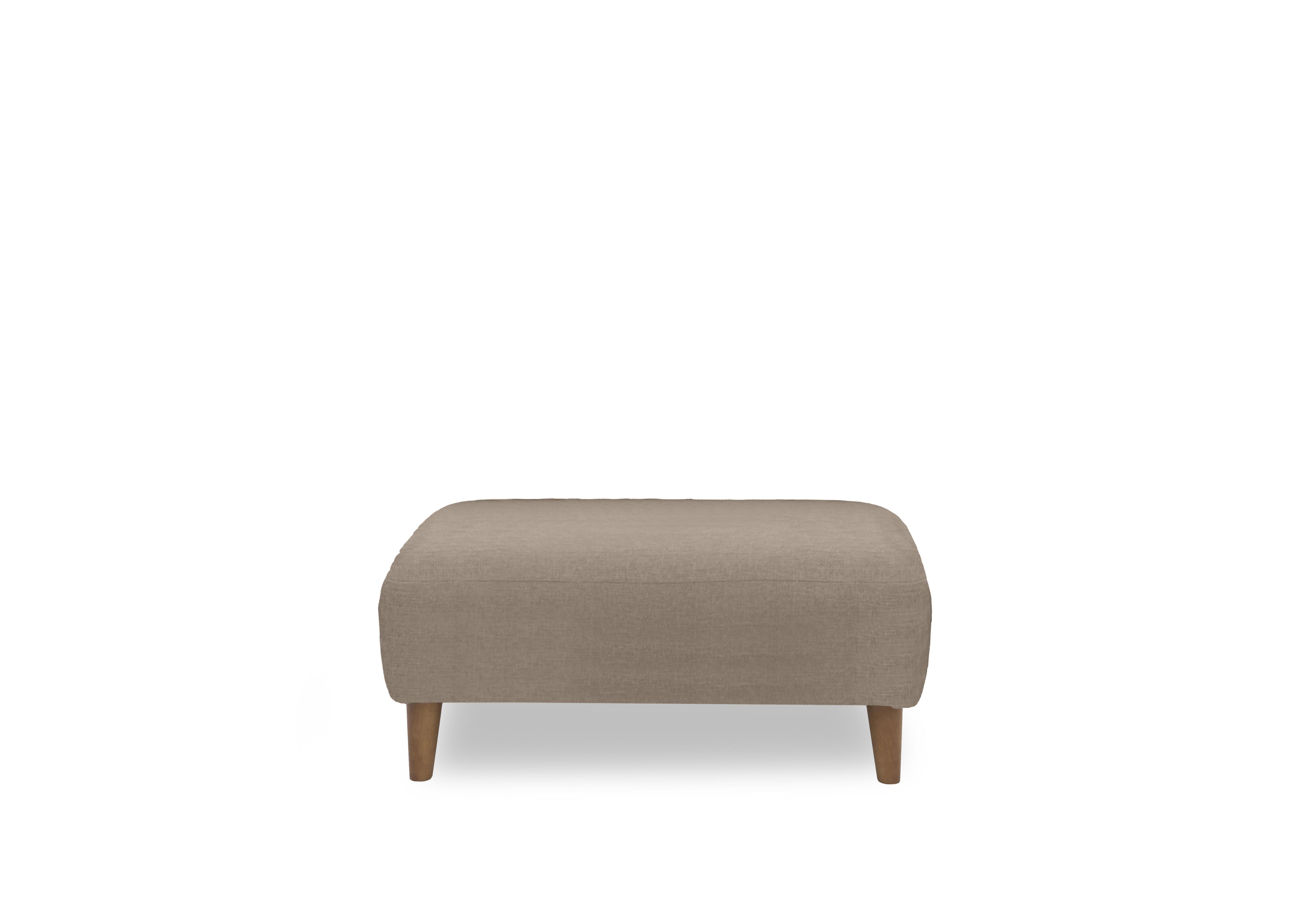 Jackson Fabric Footstool in Mink on Furniture Village