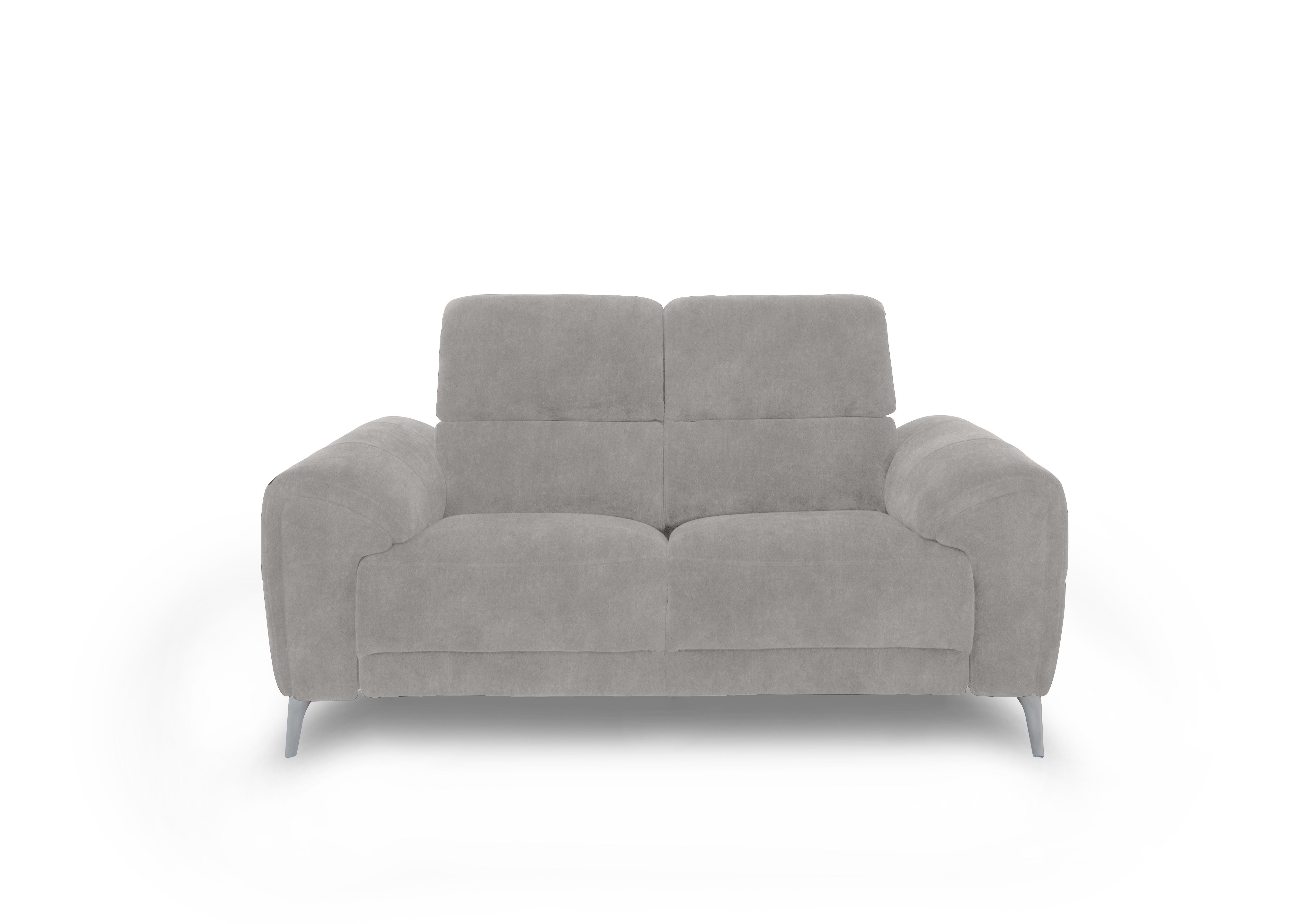 Vino Fabric 2 Seater Power Recliner Sofa with Power Headrests and Heated Seats in 43502 Stone on Furniture Village