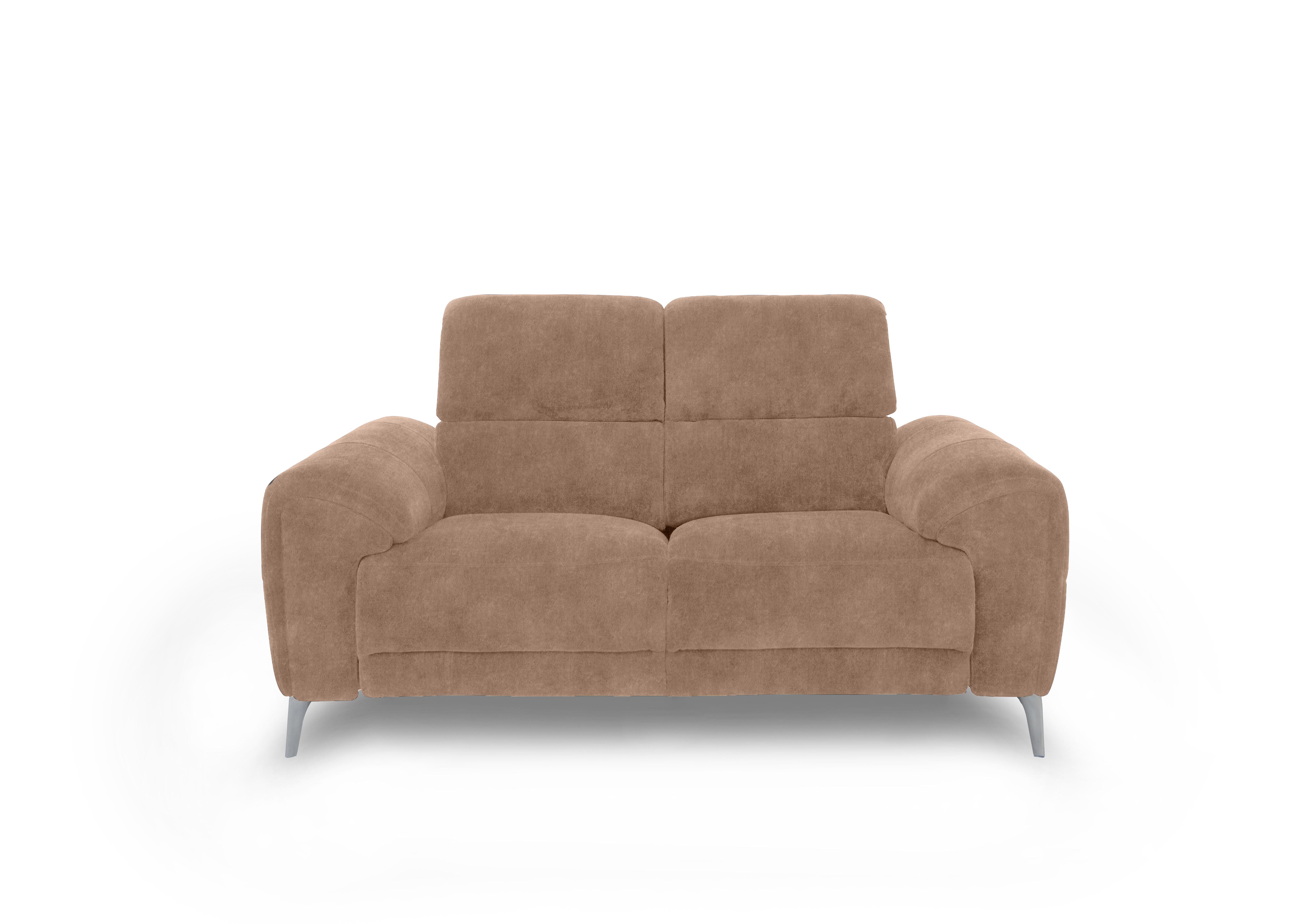 Vino Fabric 2 Seater Power Recliner Sofa with Power Headrests and Heated Seats in 43507 Sand on Furniture Village