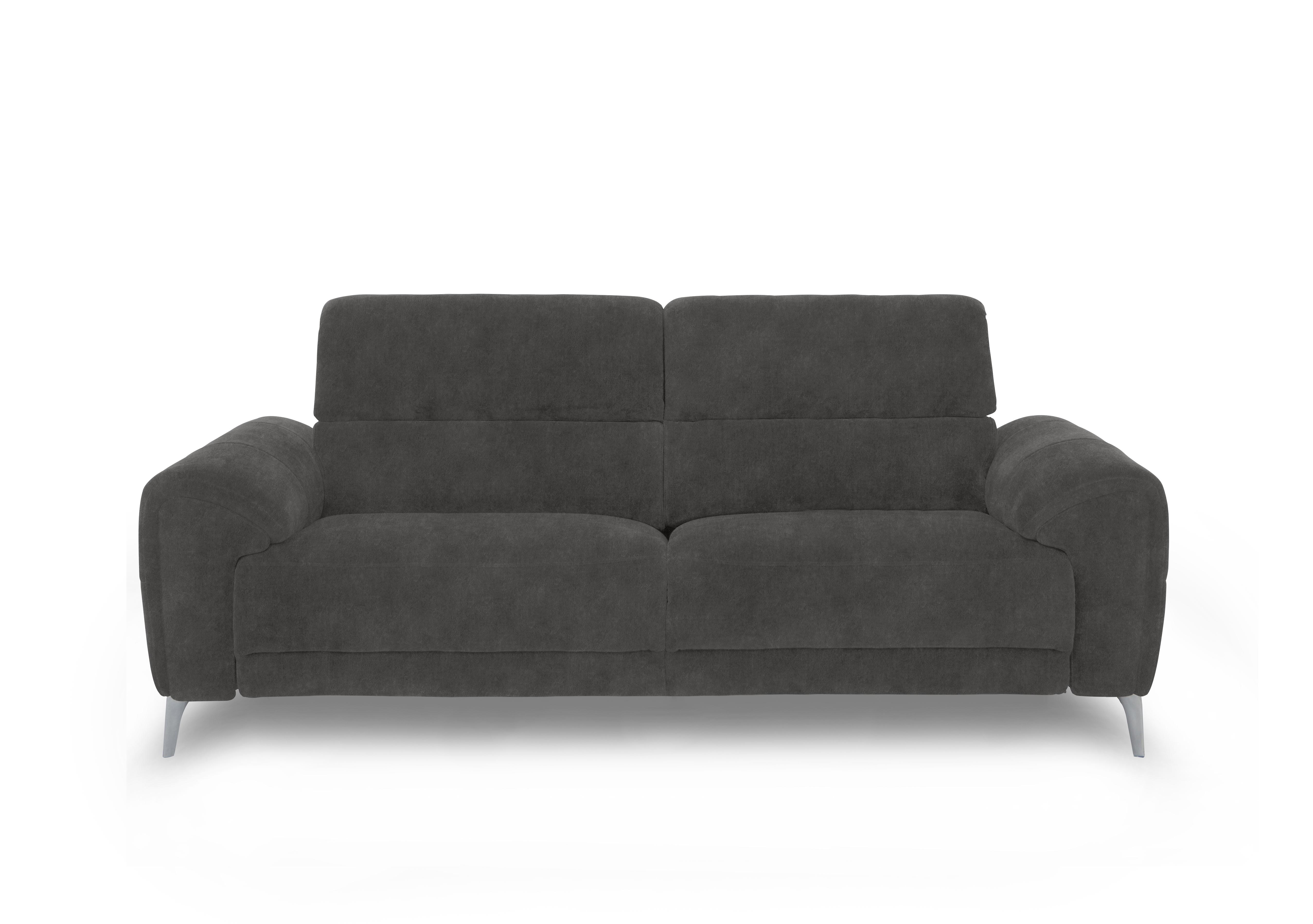 Vino Fabric 3 Seater Power Recliner Sofa with Power Headrests and Heated Seats in 43519 Shadow on Furniture Village