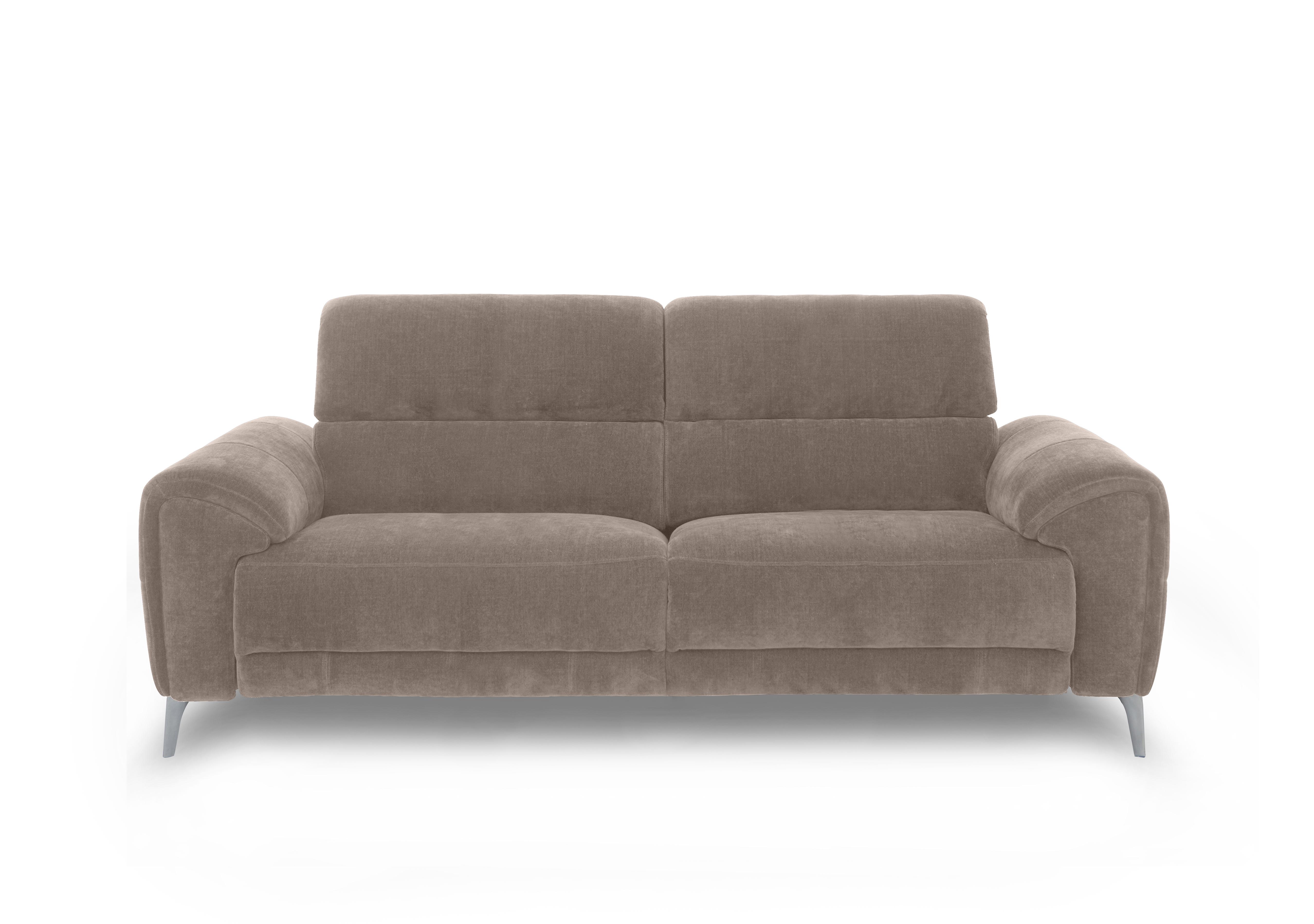 Vino Fabric 3 Seater Power Recliner Sofa with Power Headrests and Heated Seats in 58005 Nutmeg on Furniture Village