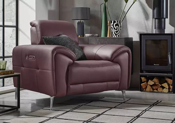 Heated power recliner discount
