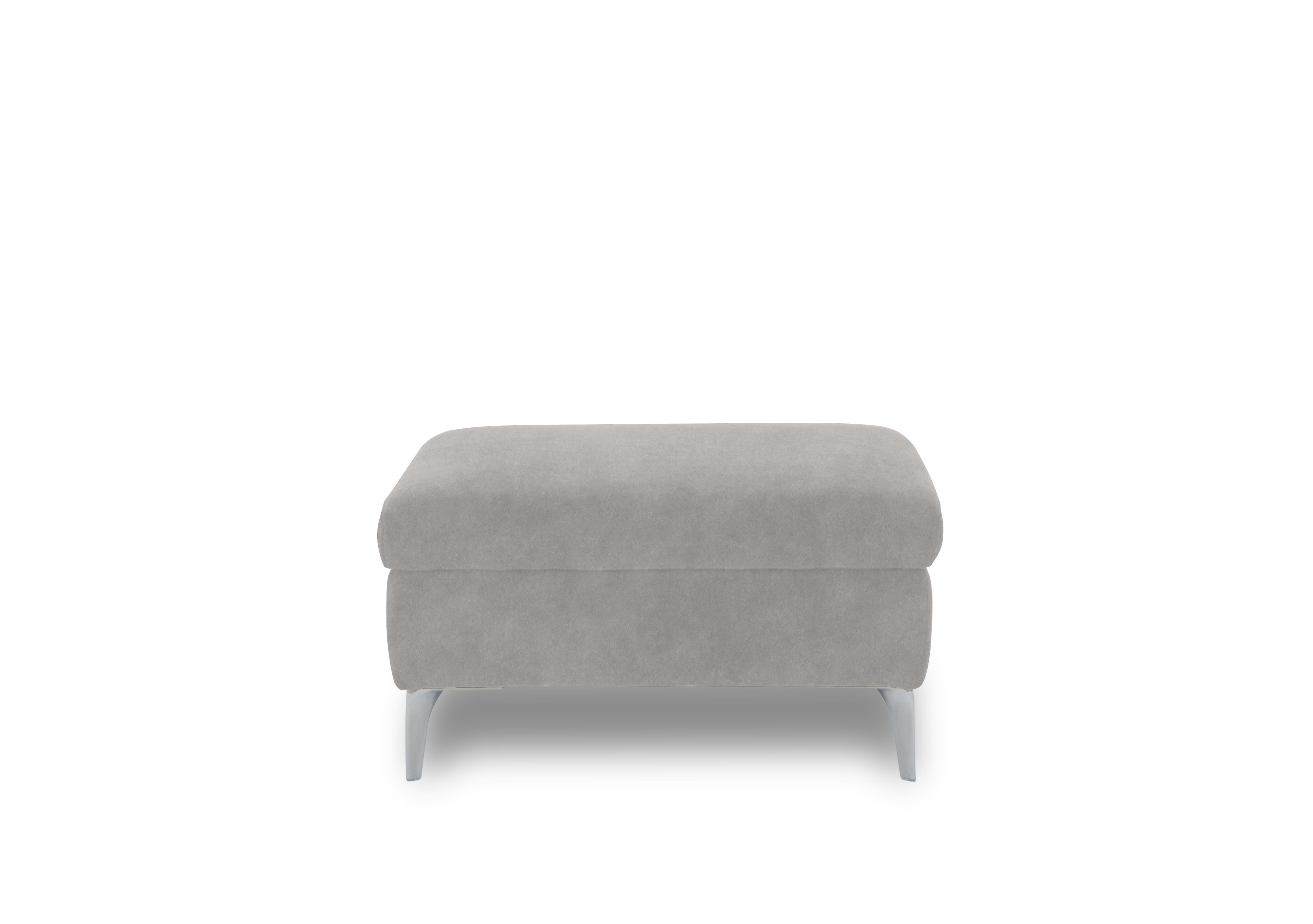Vino Fabric Large Footstool in 43502 Stone on Furniture Village