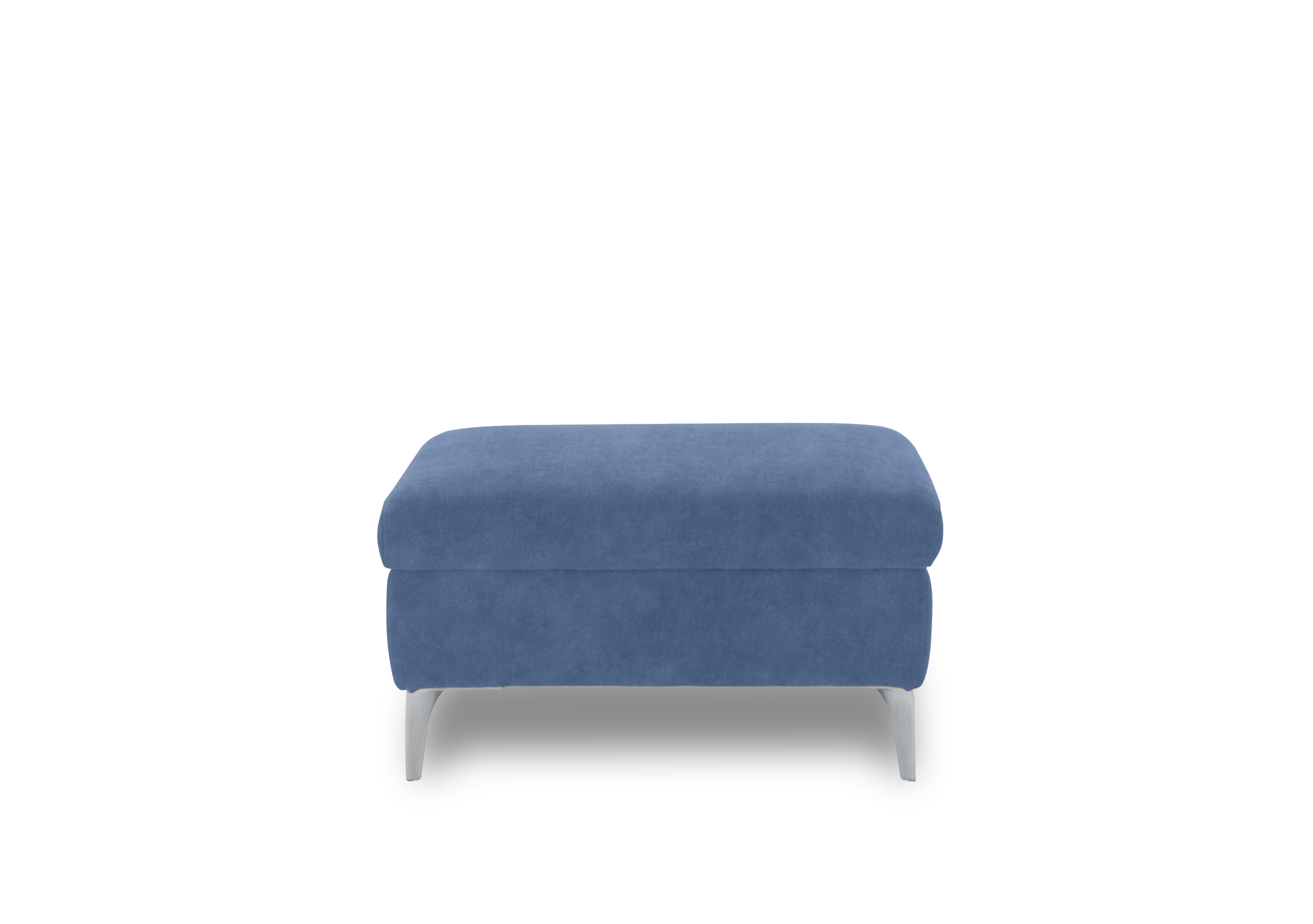 Vino Fabric Large Footstool in 43525 Wave on Furniture Village
