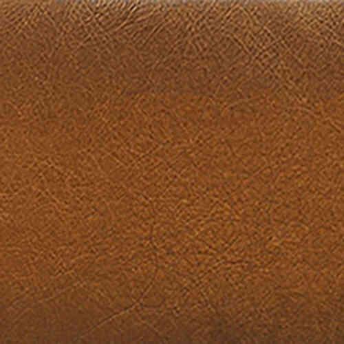 Cartier Leather Footstool in X3-1957ls Inca on Furniture Village