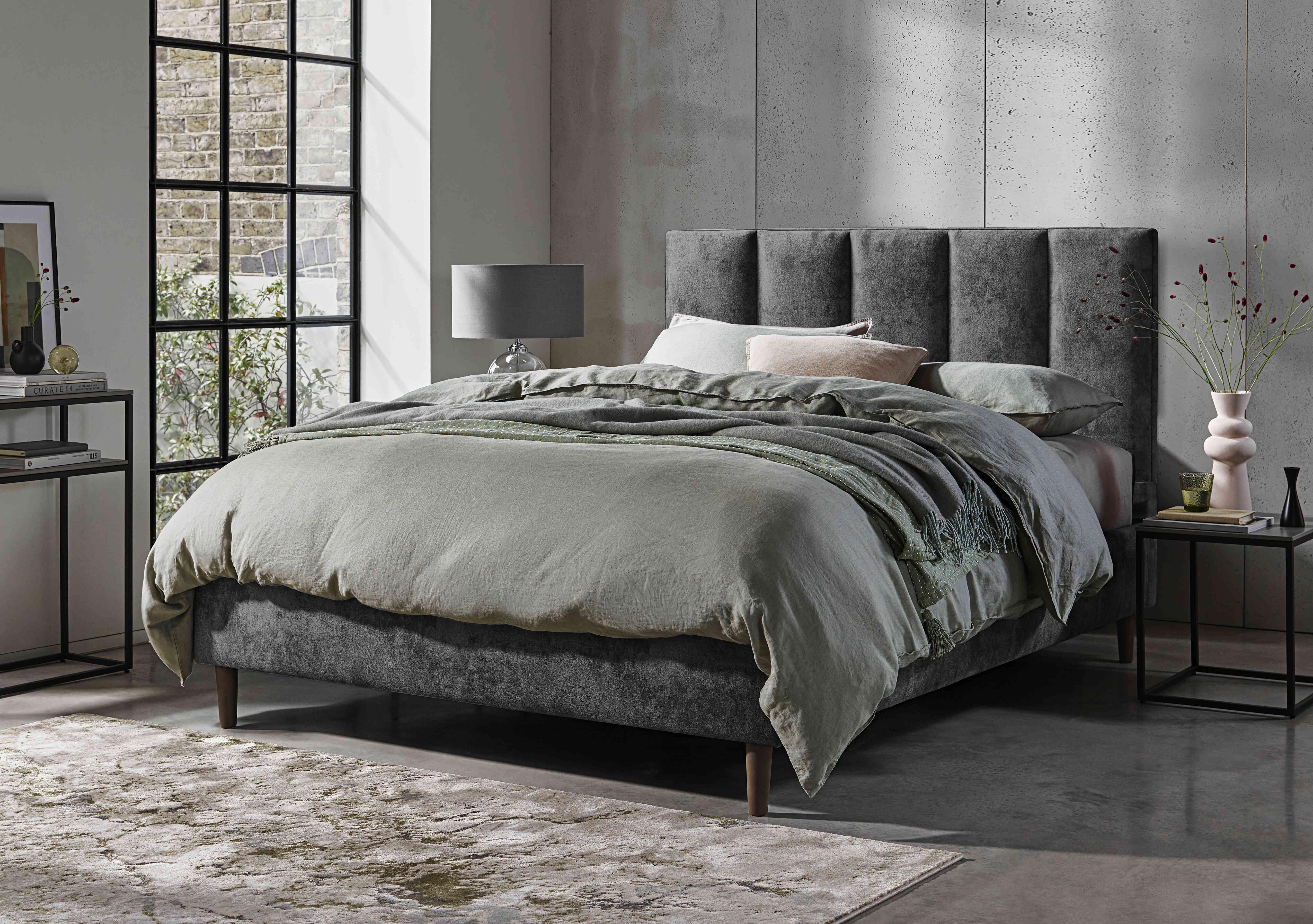 E-Motion Aiko Dual Adjustable Bed Frame with Massage Function in  on Furniture Village