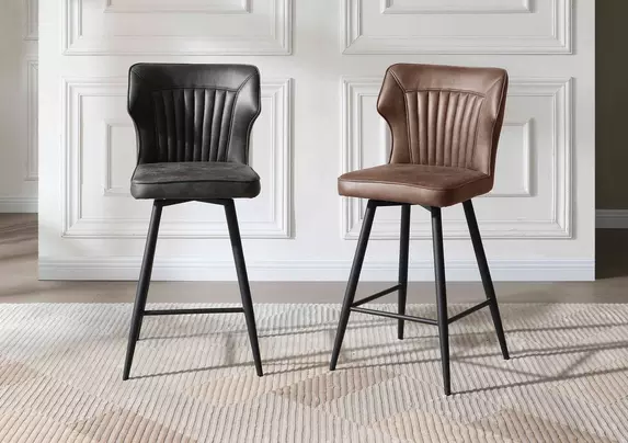 Aydin Set of 4 Swivel Bar Stools