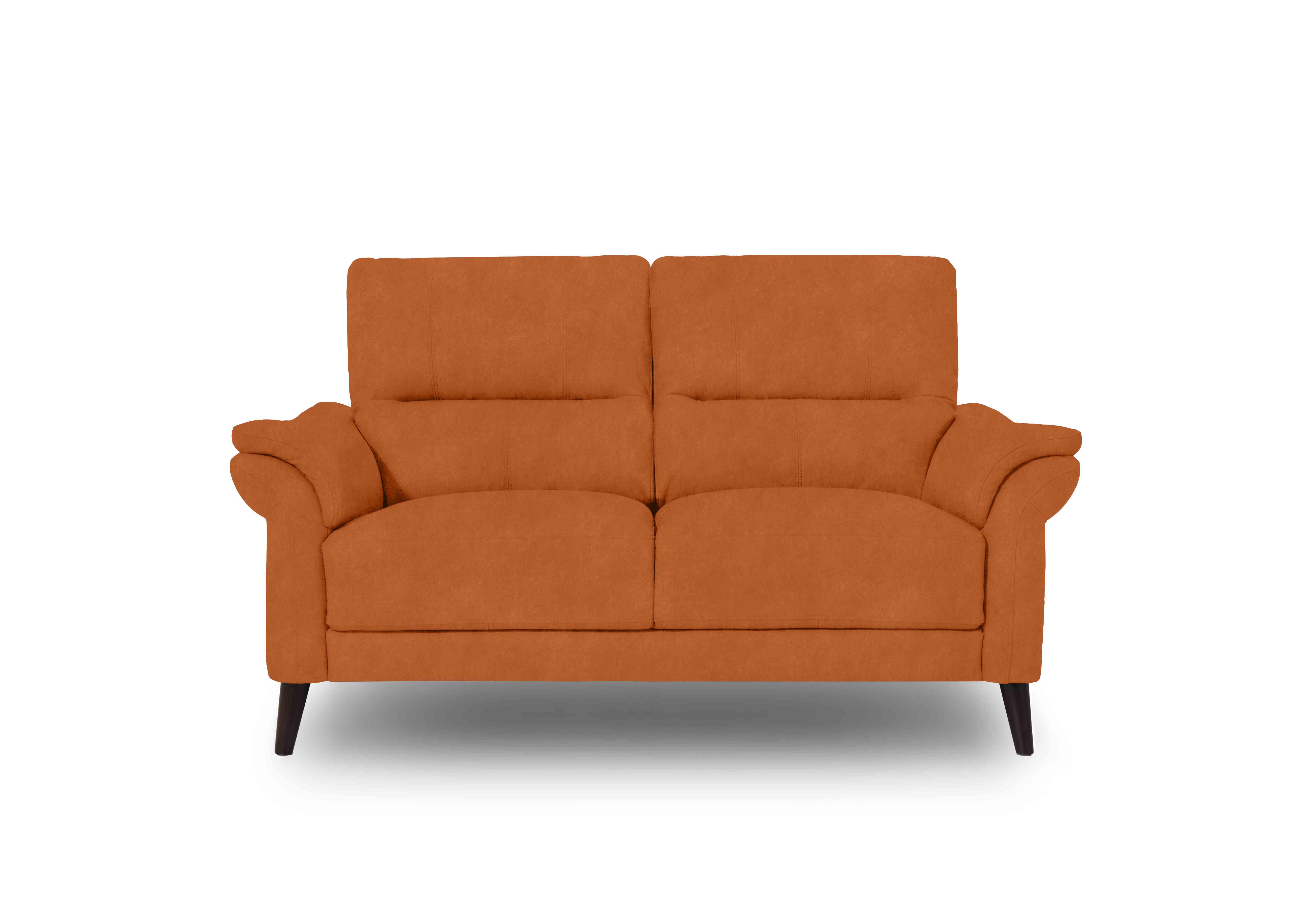 Winner 2 Seater Fabric Sofa in Dexter 43509 Pumpkin on Furniture Village