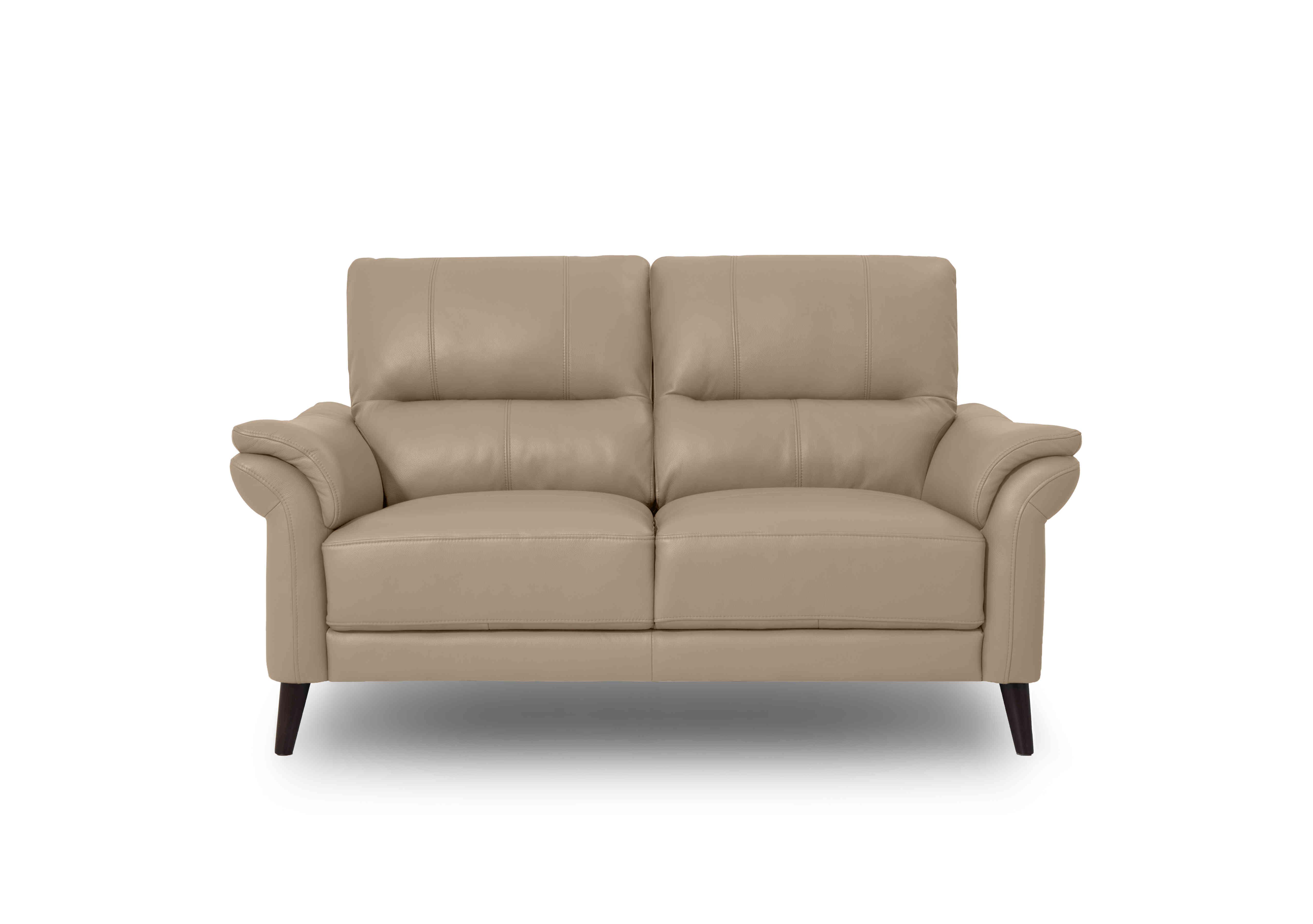 Winner 2 Seater Leather Sofa in Montana Cat-60/06 Barley on Furniture Village