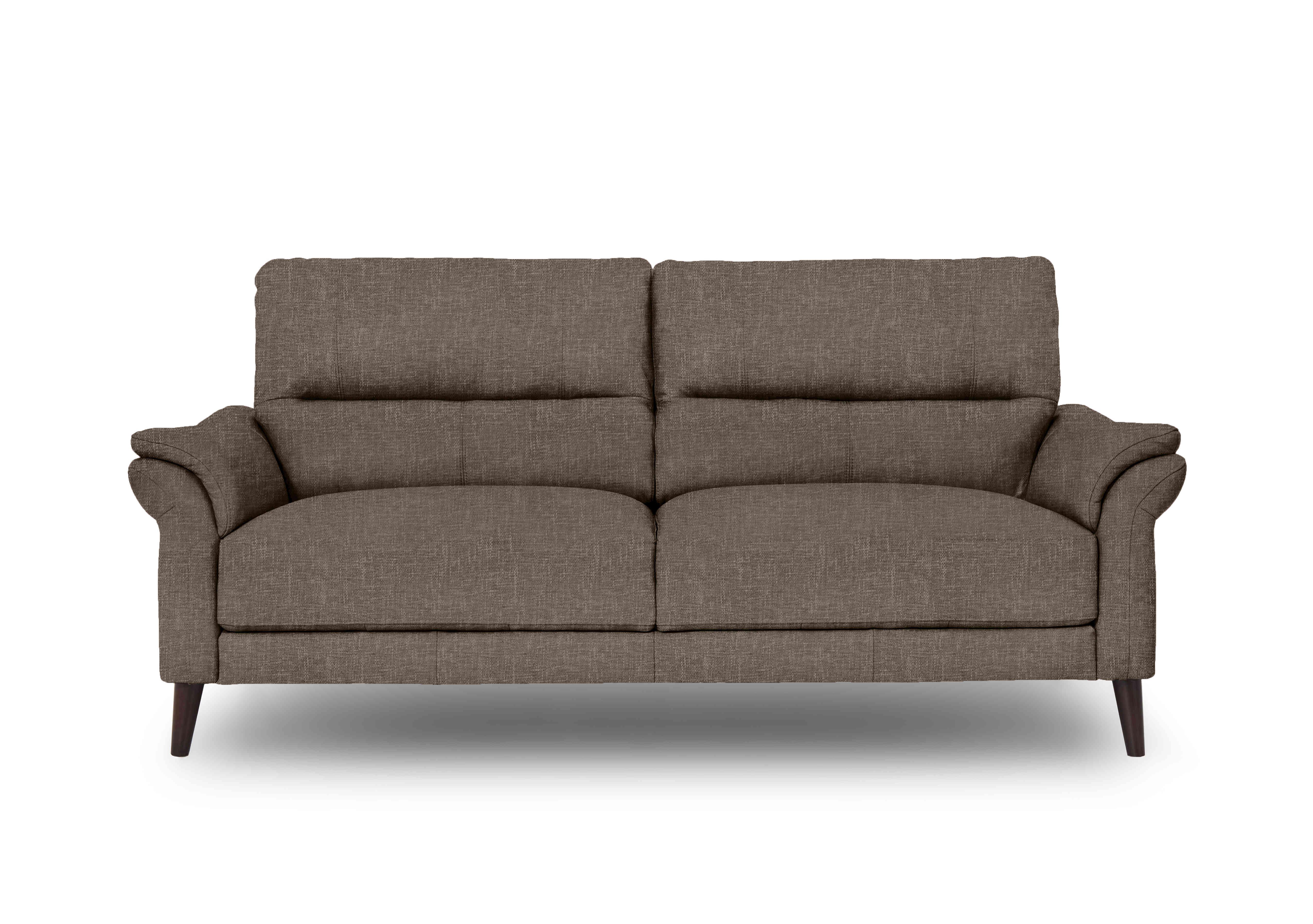 Winner 3 Seater Fabric Sofa in Anivia 15445 Brown on Furniture Village