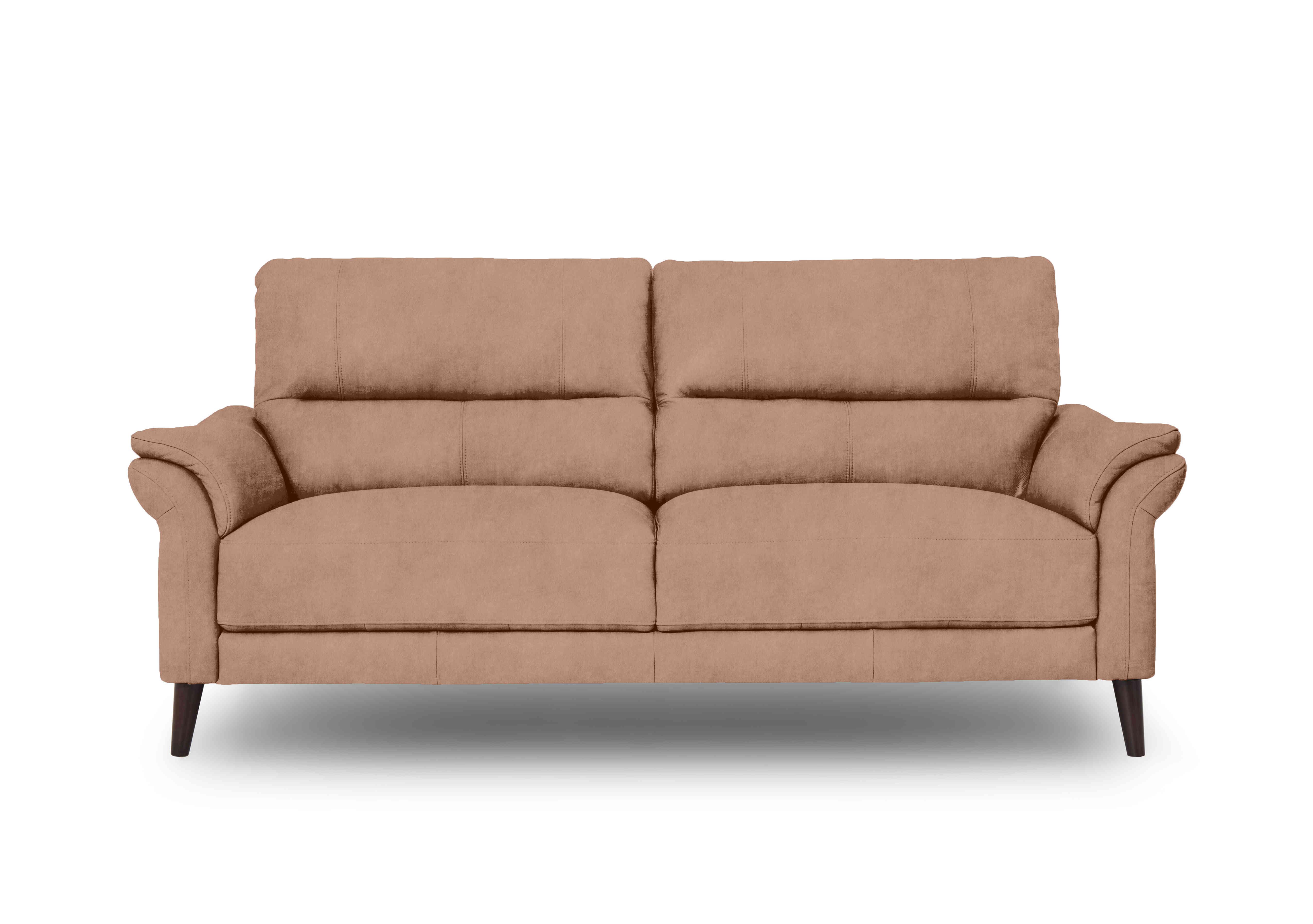Winner 3 Seater Fabric Sofa in Dexter 43507 Sand on Furniture Village
