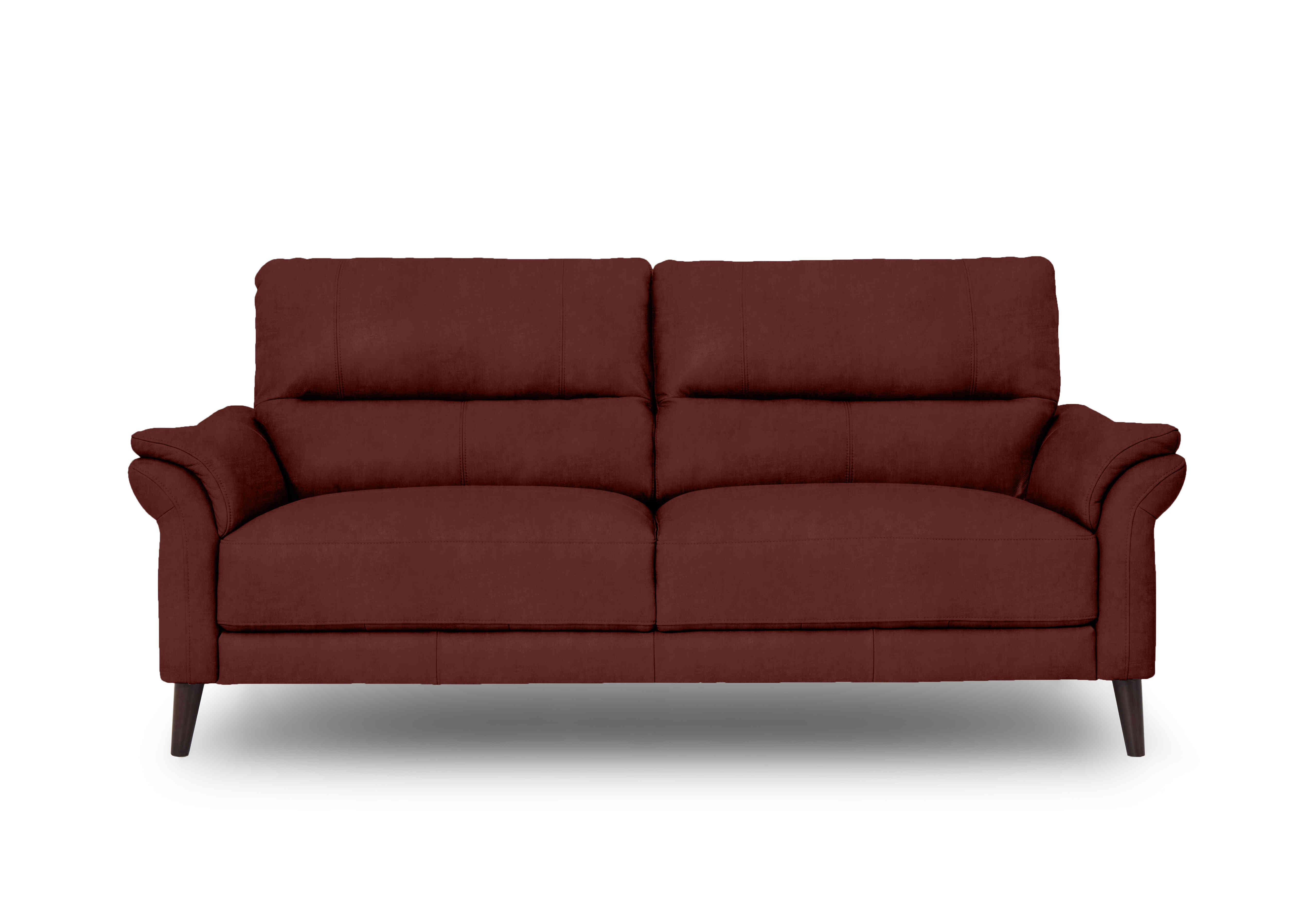 Winner 3 Seater Fabric Sofa in Manhattan 58008 Burnt Sienna on Furniture Village
