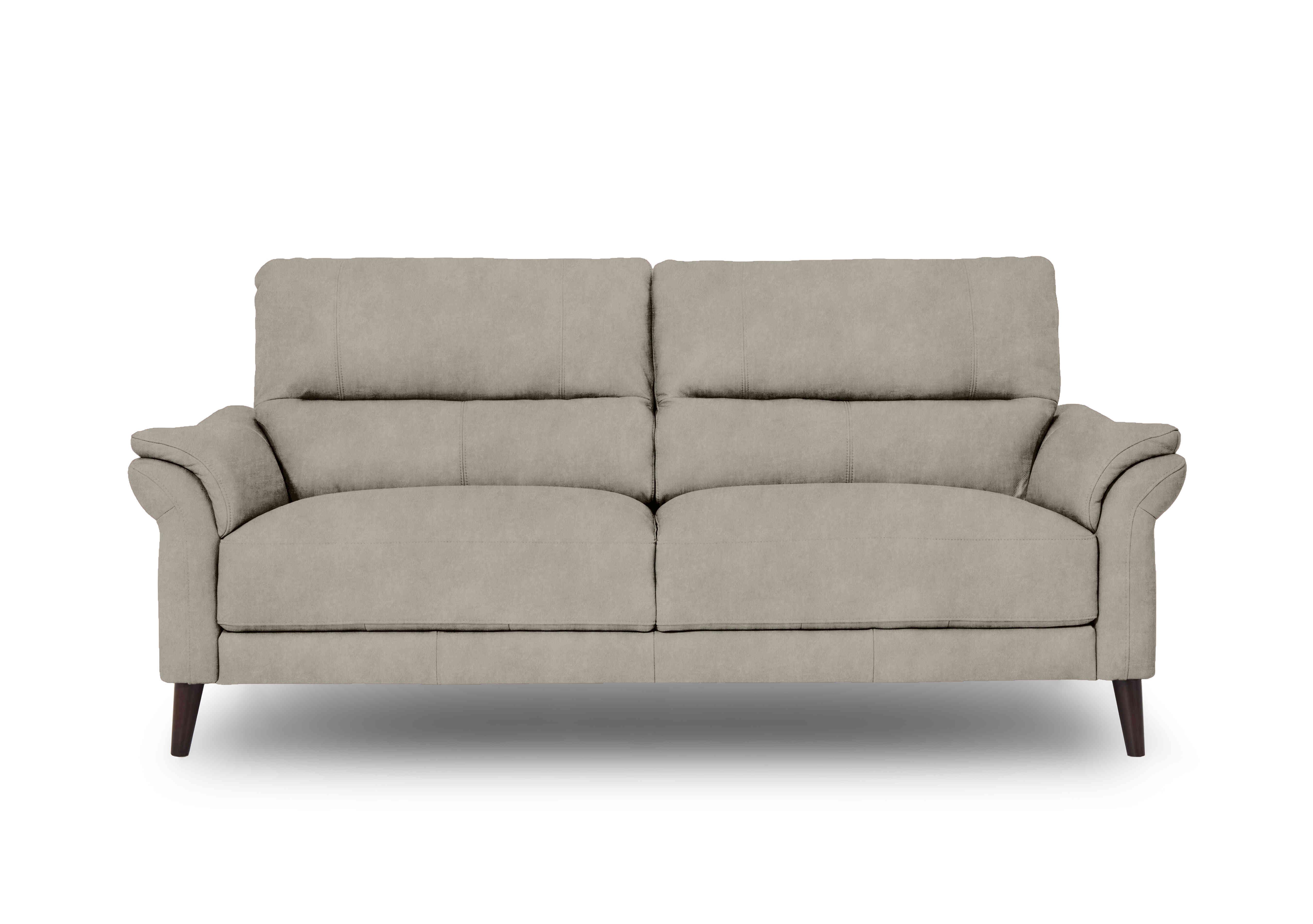 Winner 3 Seater Fabric Sofa in Marble 18177 Cream on Furniture Village