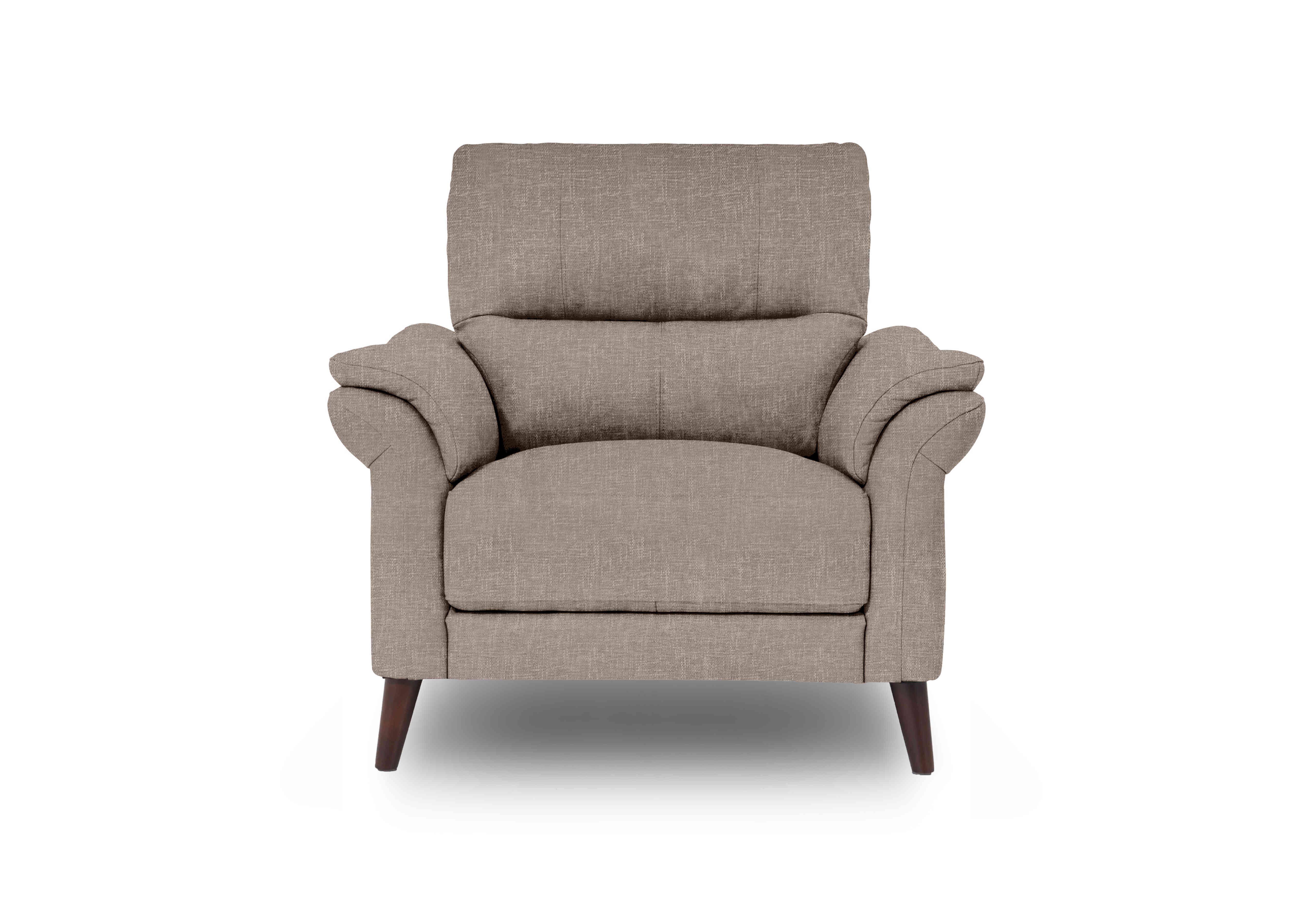 Winner Fabric Armchair in Anivia 14445 Khaki on Furniture Village