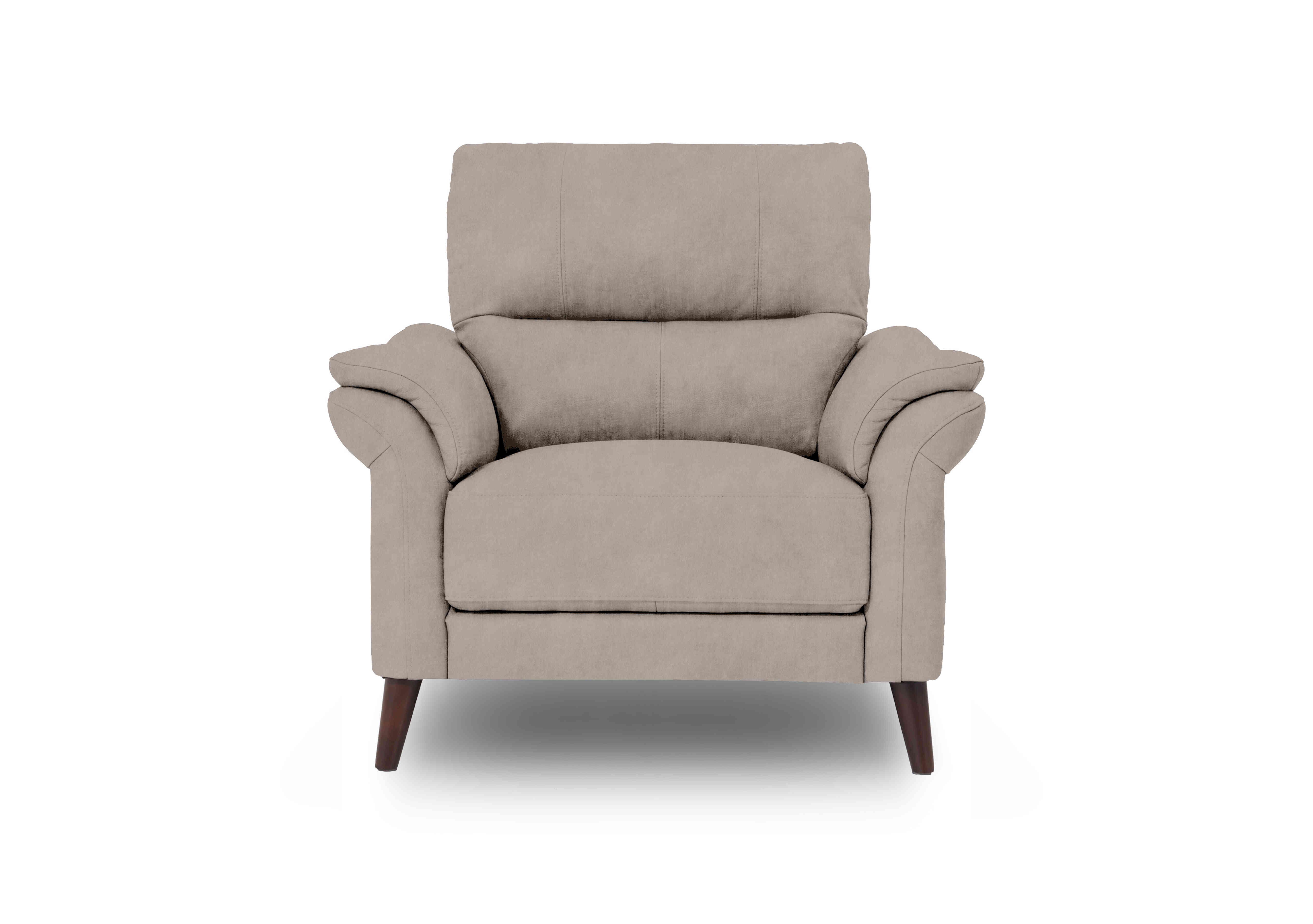 Winner Fabric Armchair in Dexter 43501 Ivory on Furniture Village