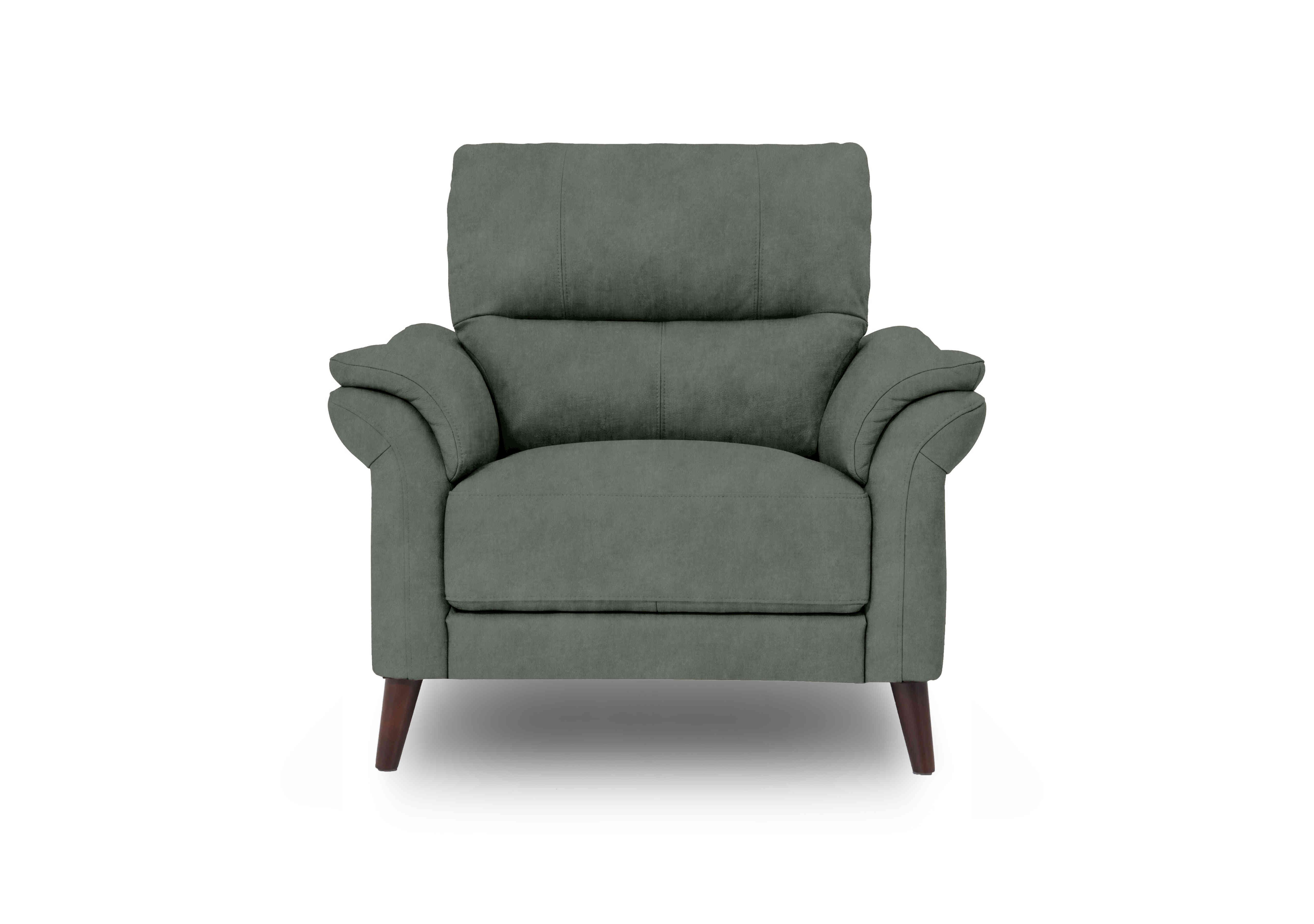 Winner Fabric Armchair in Dexter 43514 Fern on Furniture Village