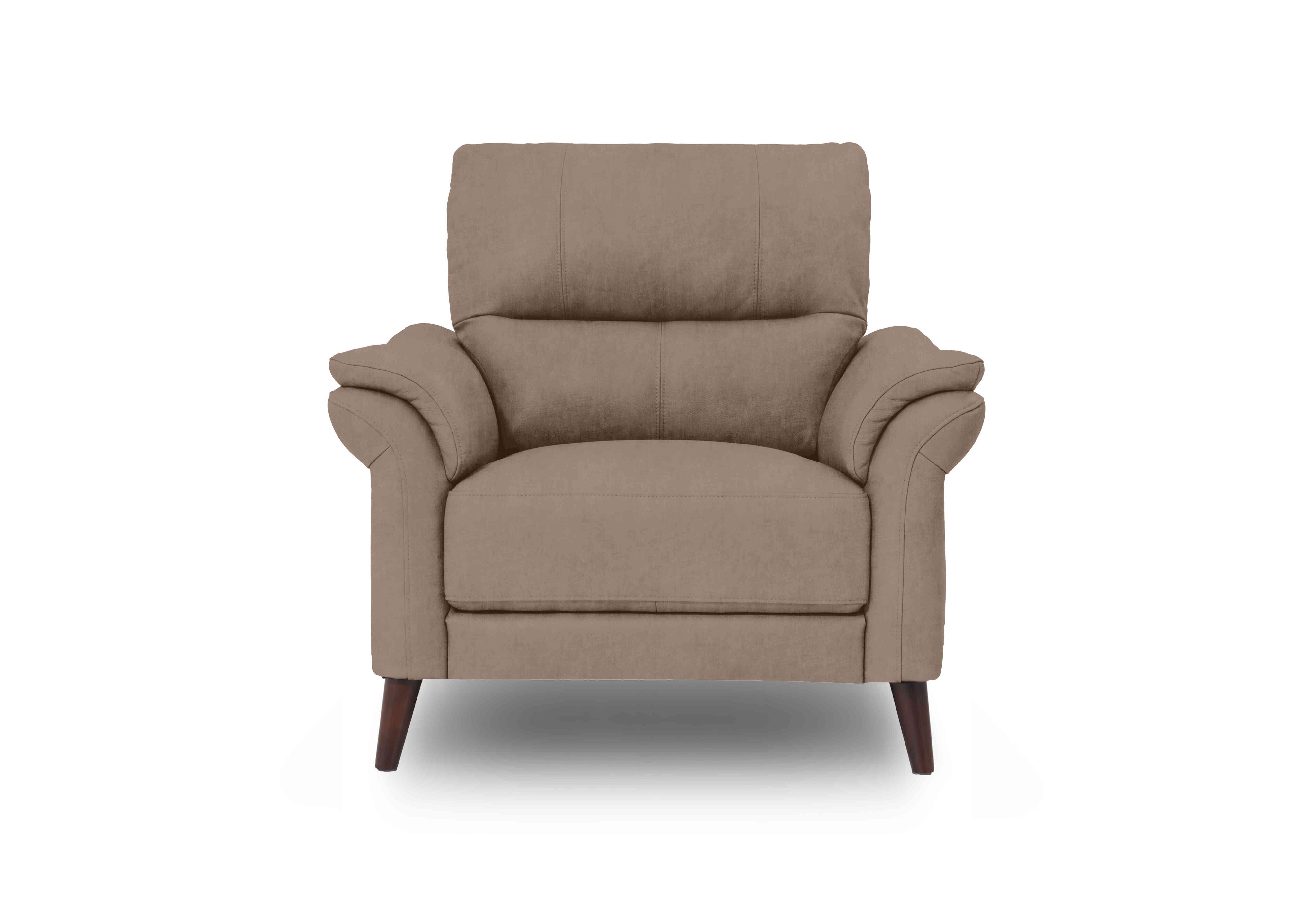 Winner Fabric Armchair in Manhattan 58005 Nutmeg on Furniture Village