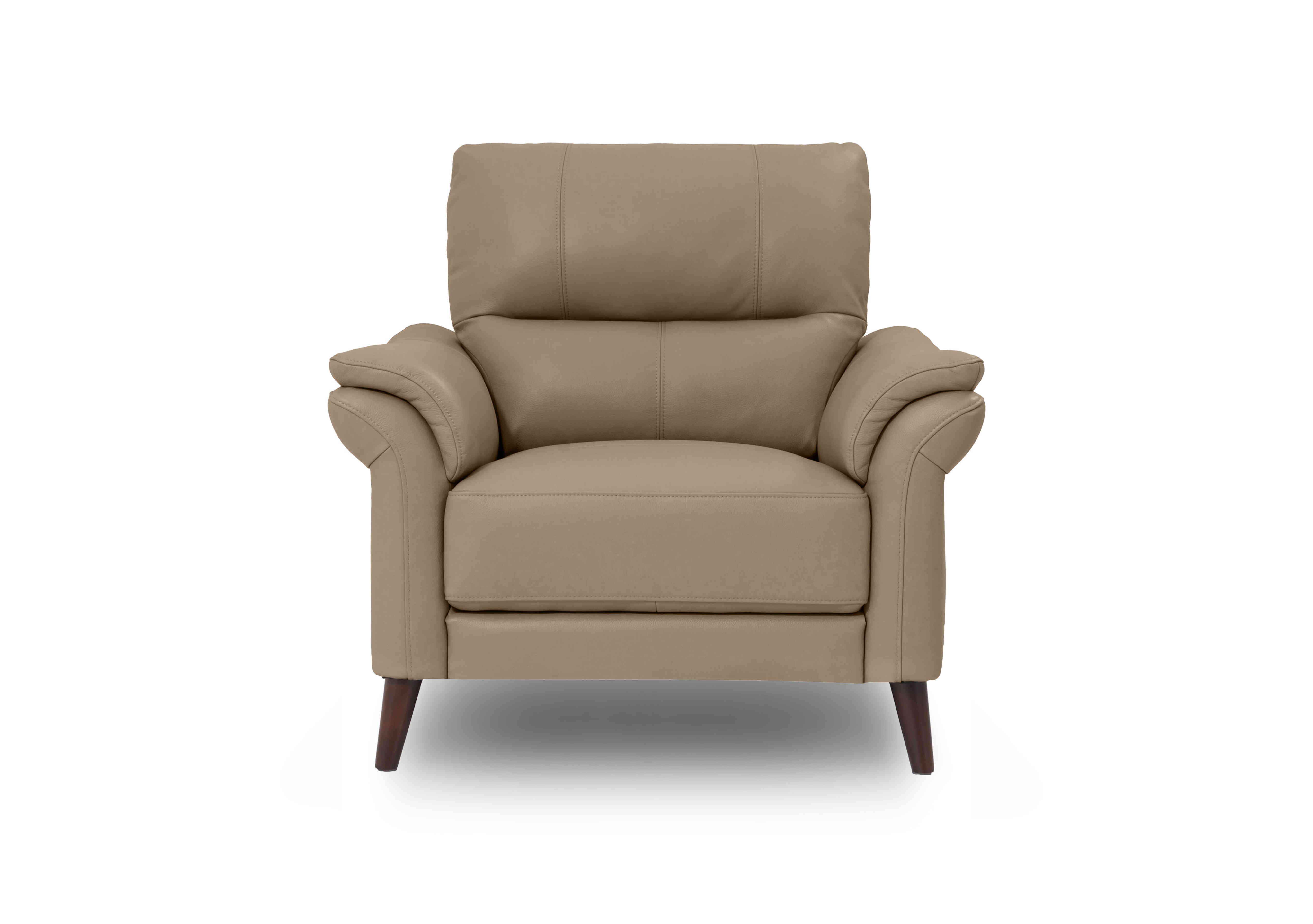 Winner Leather Armchair in Montana Cat-60/06 Barley on Furniture Village